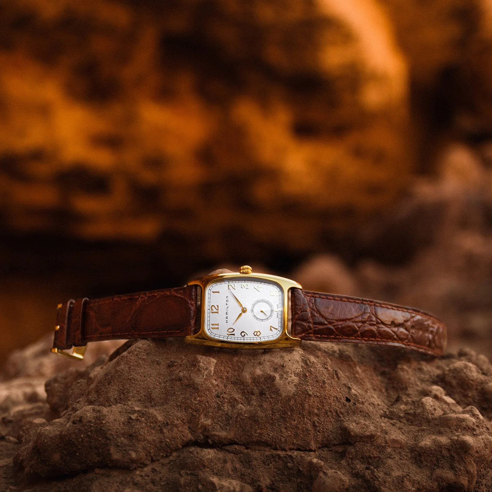 American Classic Boulton Quartz | 27mm, Steel, Leather, White Dial - Image 7