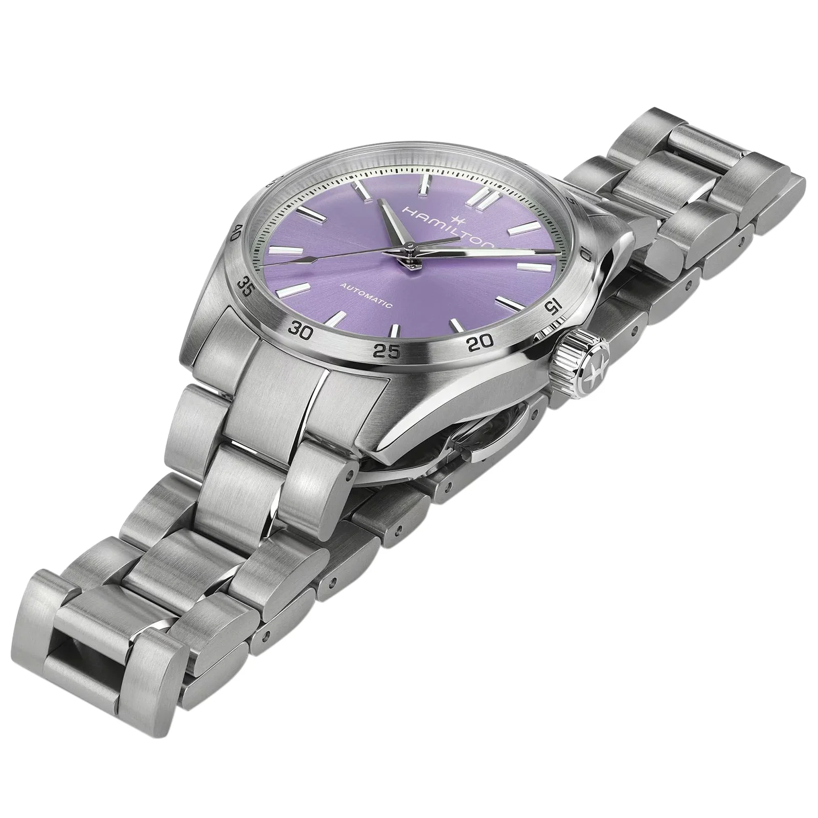 Jazzmaster Performer Auto | 34mm, Steel, Purple Dial - Image 2