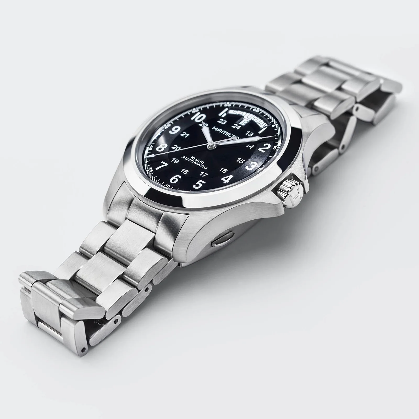 Khaki Field King Auto | 40mm, Steel, Black Dial - Image 2