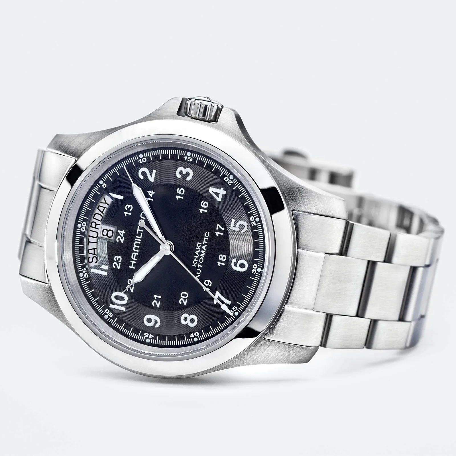 Khaki Field King Auto | 40mm, Steel, Black Dial - Image 3