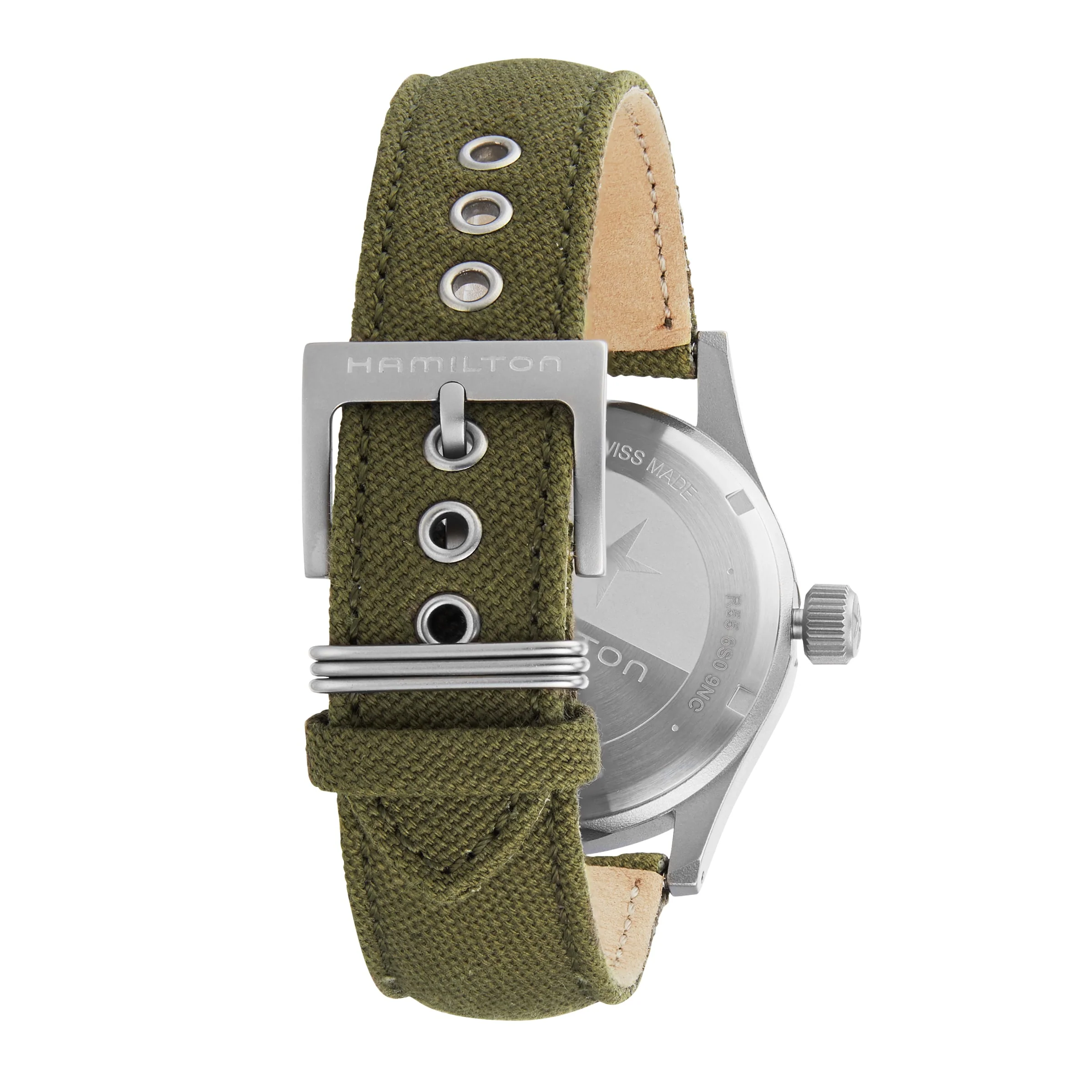 Khaki Field Mechanical | 38mm, Steel, CANVAS, Green Dial - Image 5