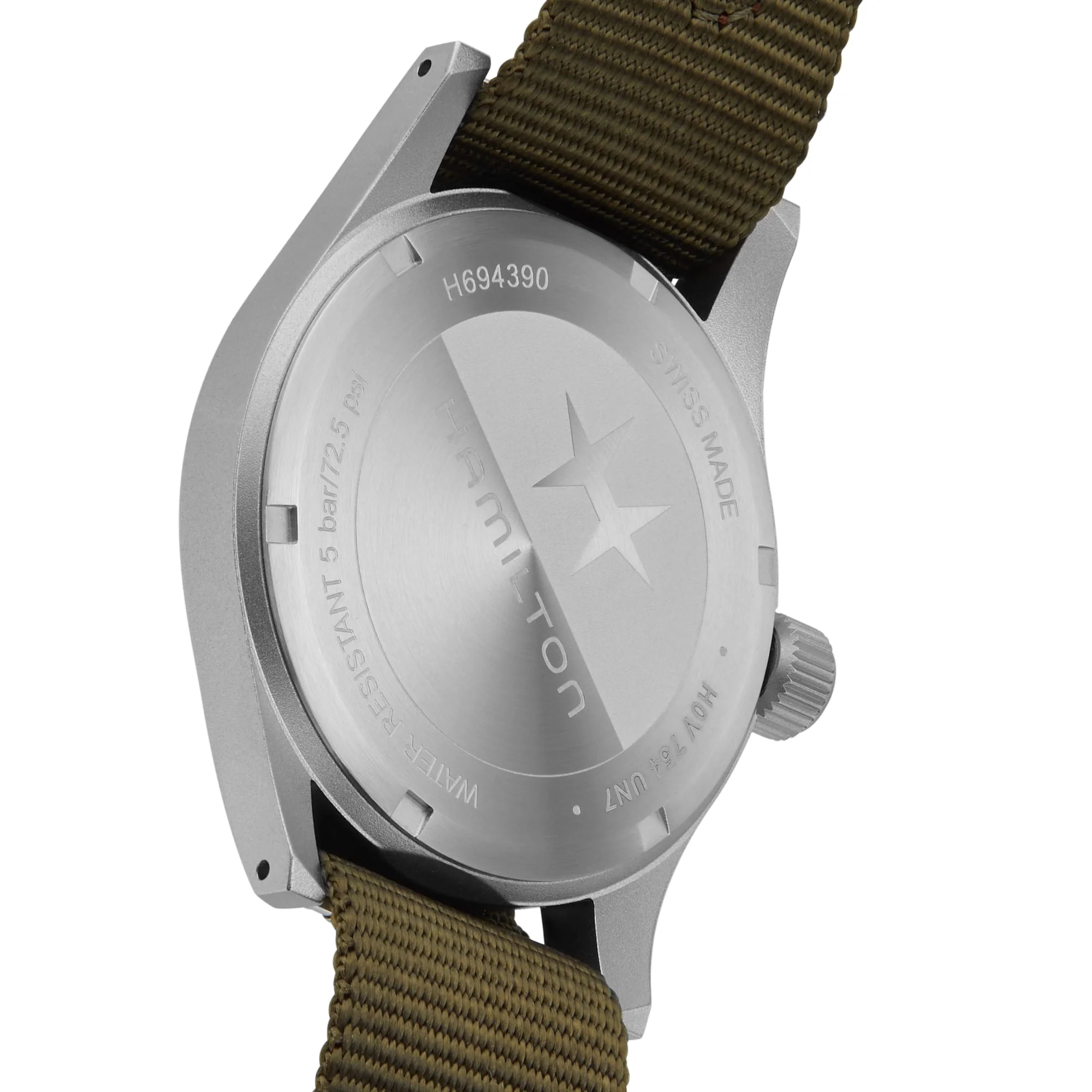 Khaki Field Mechanical | 38mm, Steel, Fabric, White Dial - Image 6