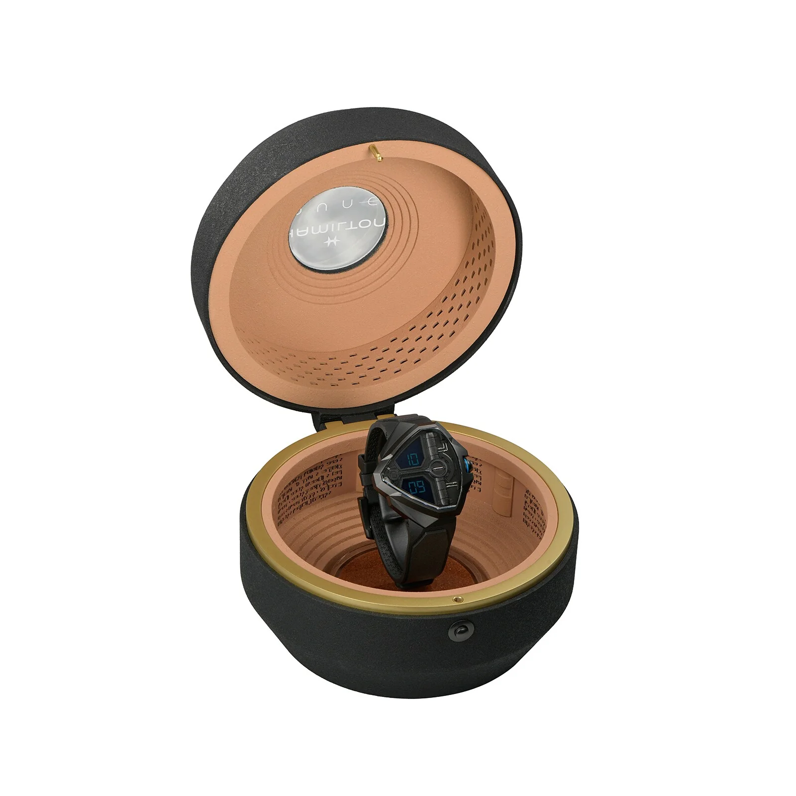 Ventura Edge Dune Limited Edition | 52mm, Two-Tone Steel & PVD Black, Rubber, Black Dial - Image 10