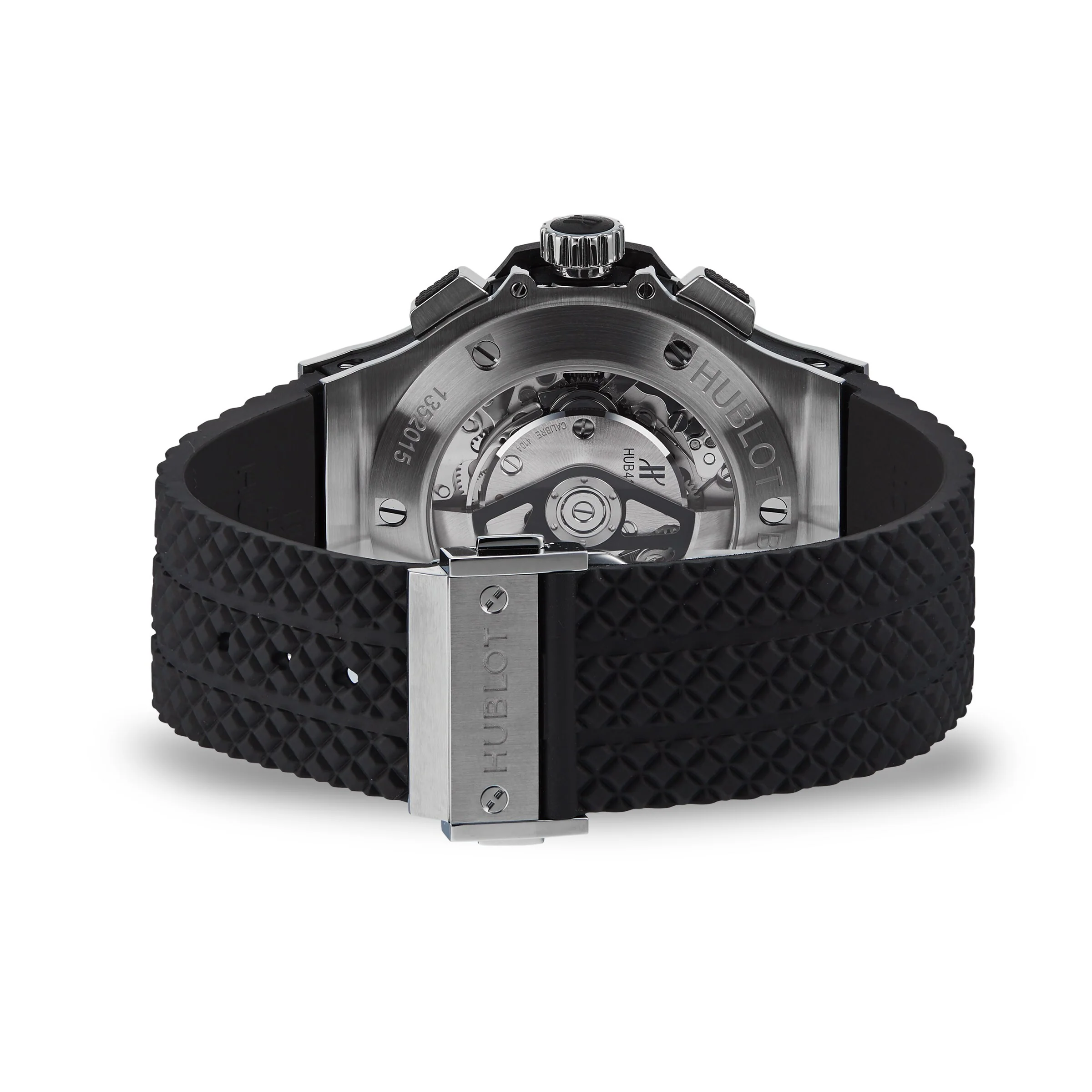 Big Bang Original Steel | 44mm, Steel, Rubber, Black Dial - Image 3