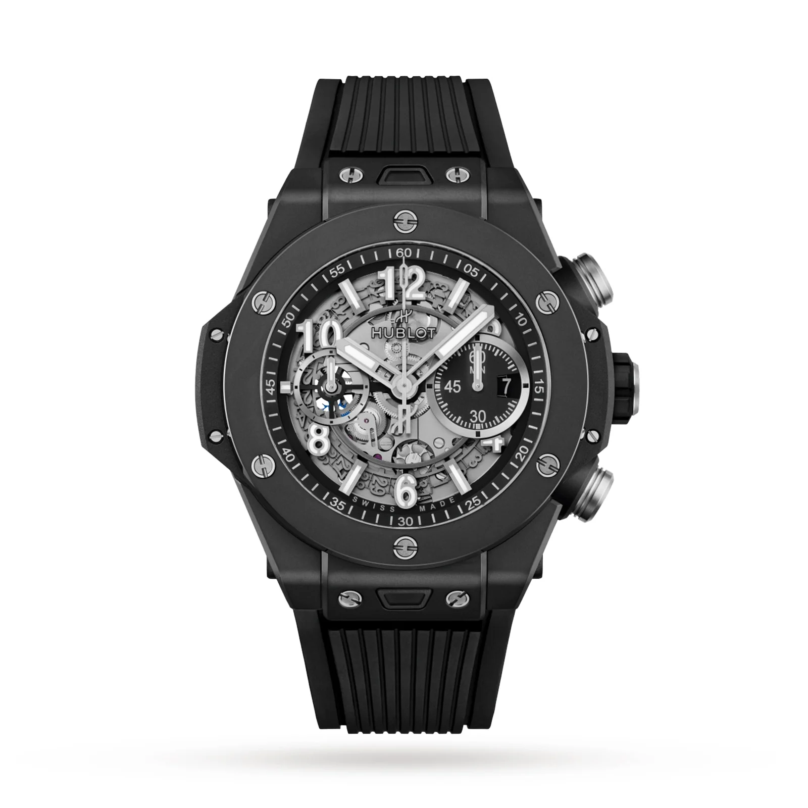 Big Bang Unico Black Magic | 44mm, Ceramic, Rubber, Black Dial