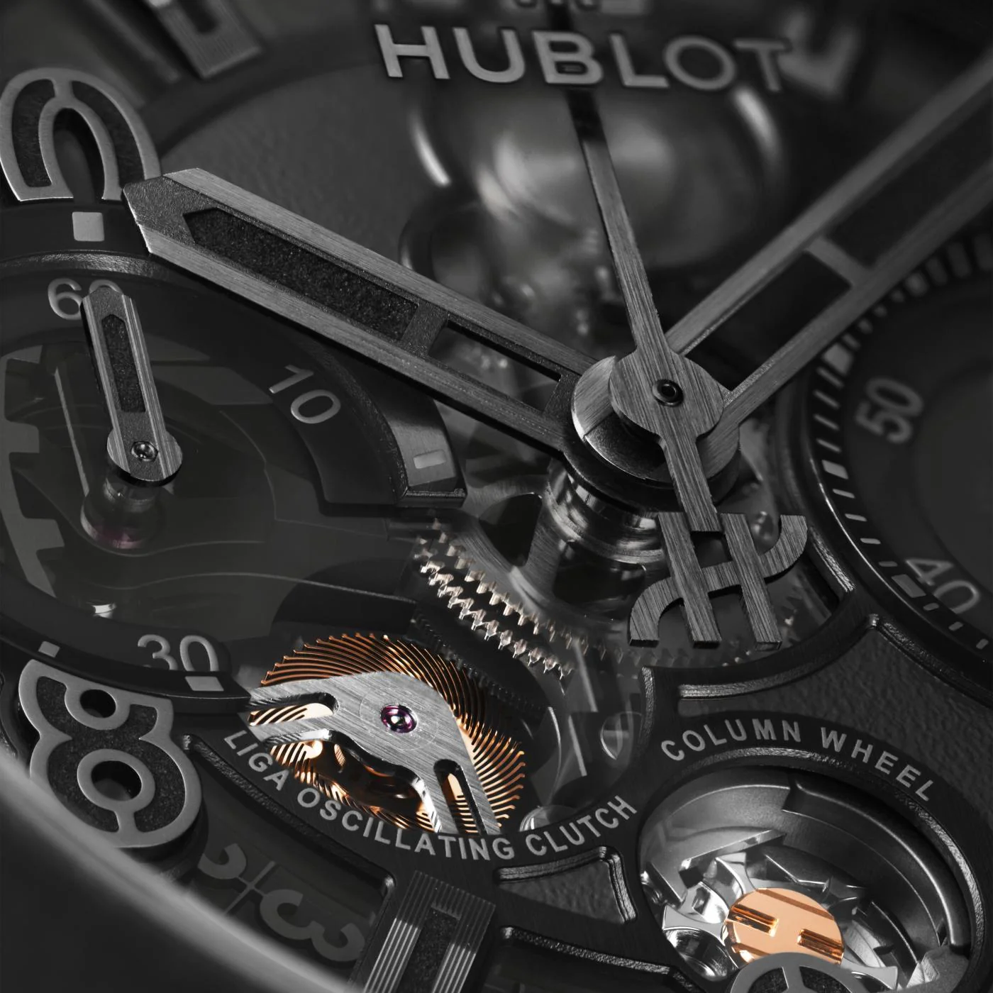 Big Bang Reloaded All Black | 44mm, Ceramic, Fabric, Black Dial - Image 3