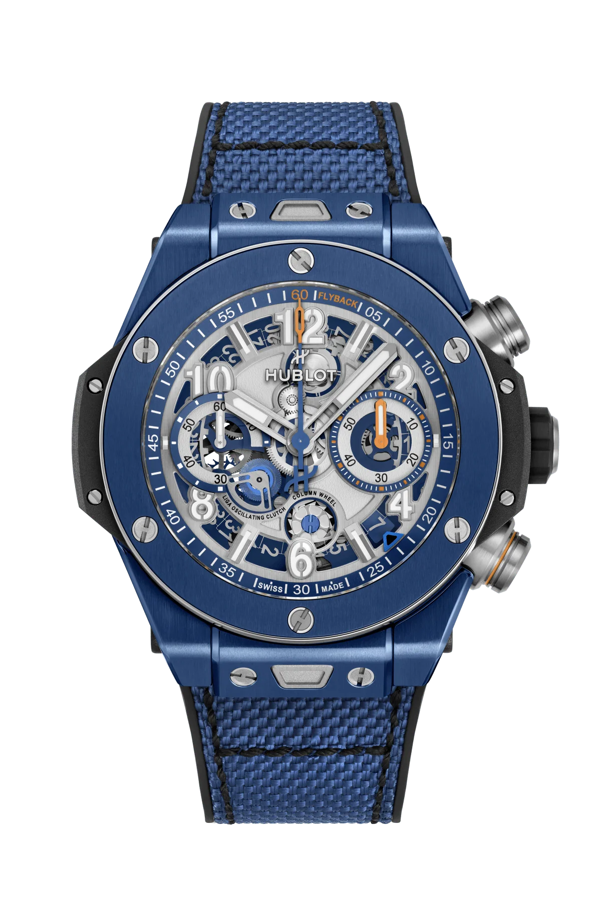 Big Bang Reloaded Blue Ceramic | 44mm, Ceramic, Fabric, Blue Dial