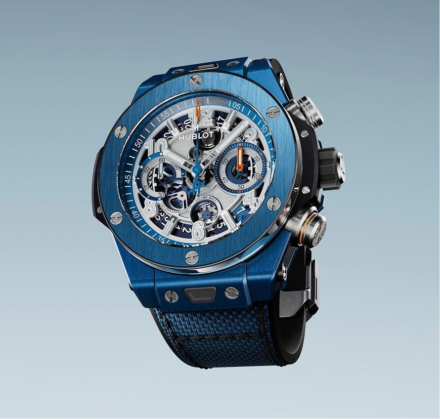 Big Bang Reloaded Blue Ceramic | 44mm, Ceramic, Fabric, Blue Dial - Image 2