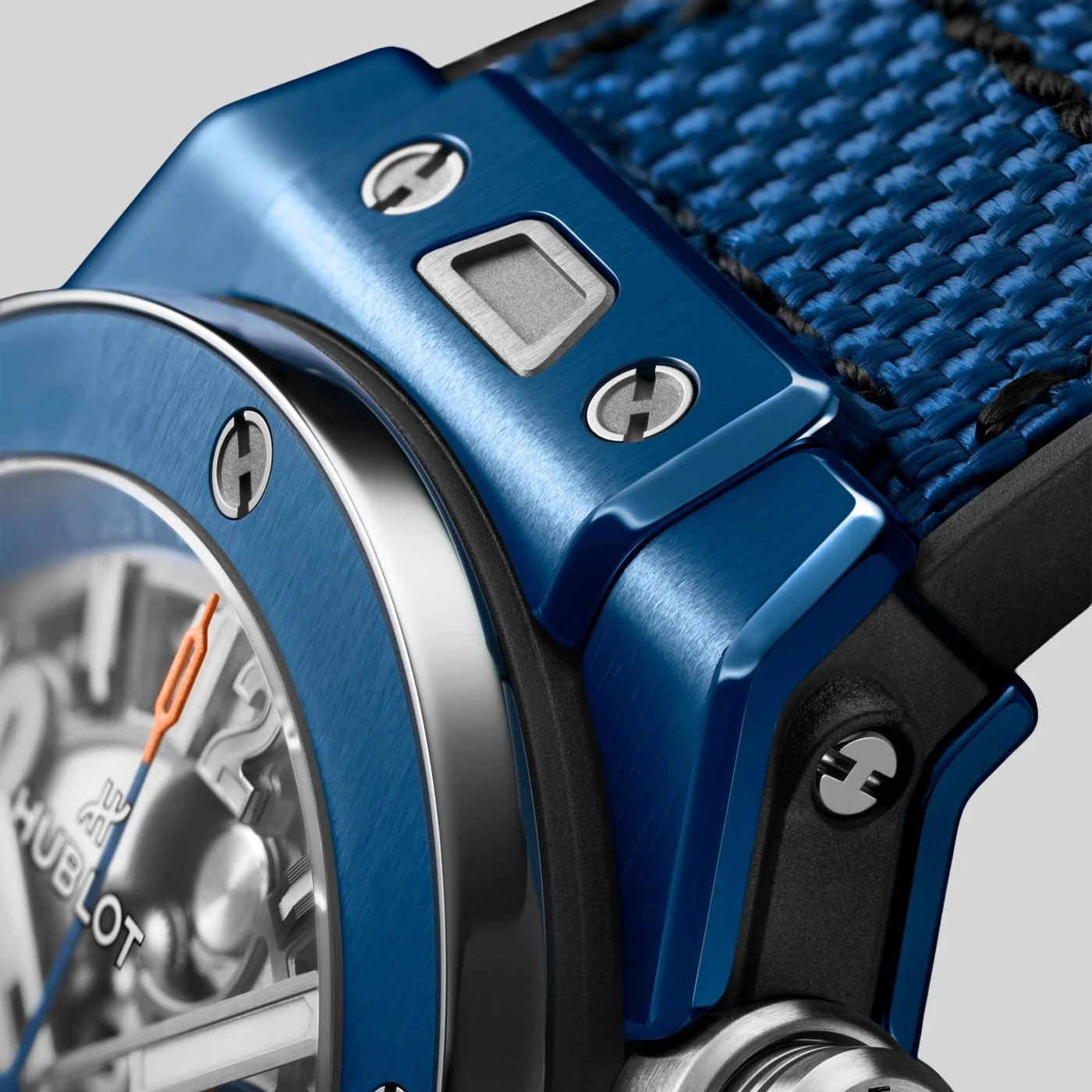 Big Bang Reloaded Blue Ceramic | 44mm, Ceramic, Fabric, Blue Dial - Image 4