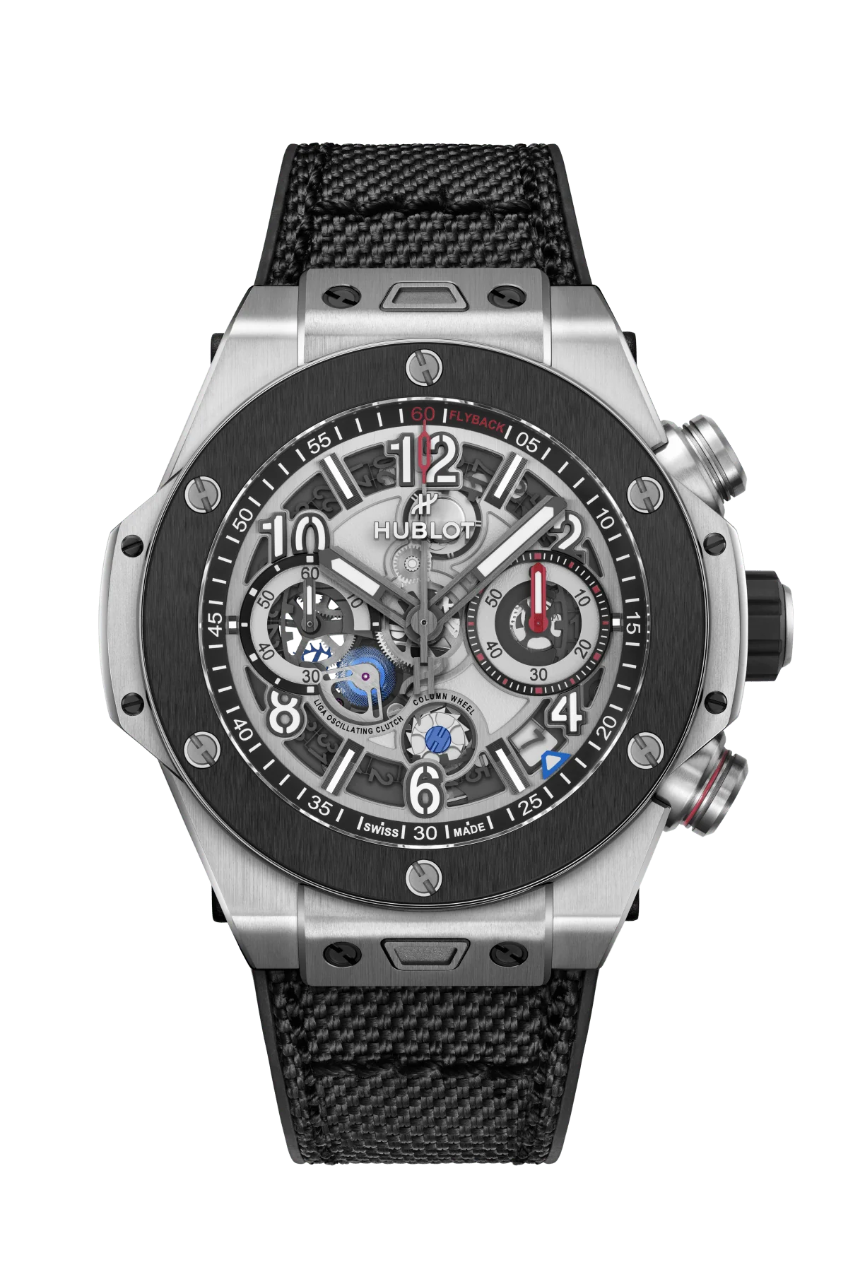 Big Bang Reloaded Titanium Ceramic | 44mm, Ceramic & Titanium, Fabric, Grey Dial