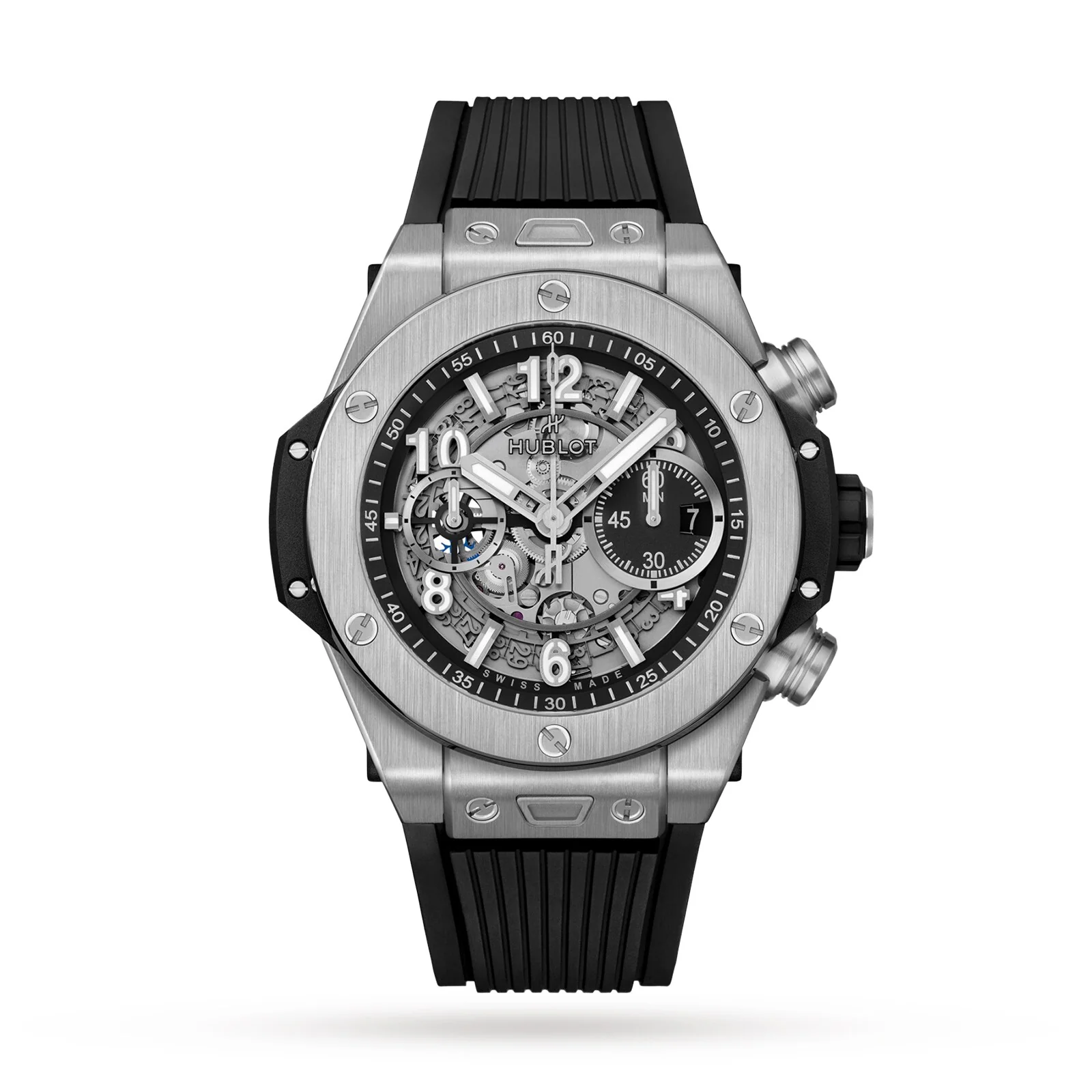 Big Bang Unico Titanium | 44mm, Titanium, Rubber, Black Dial