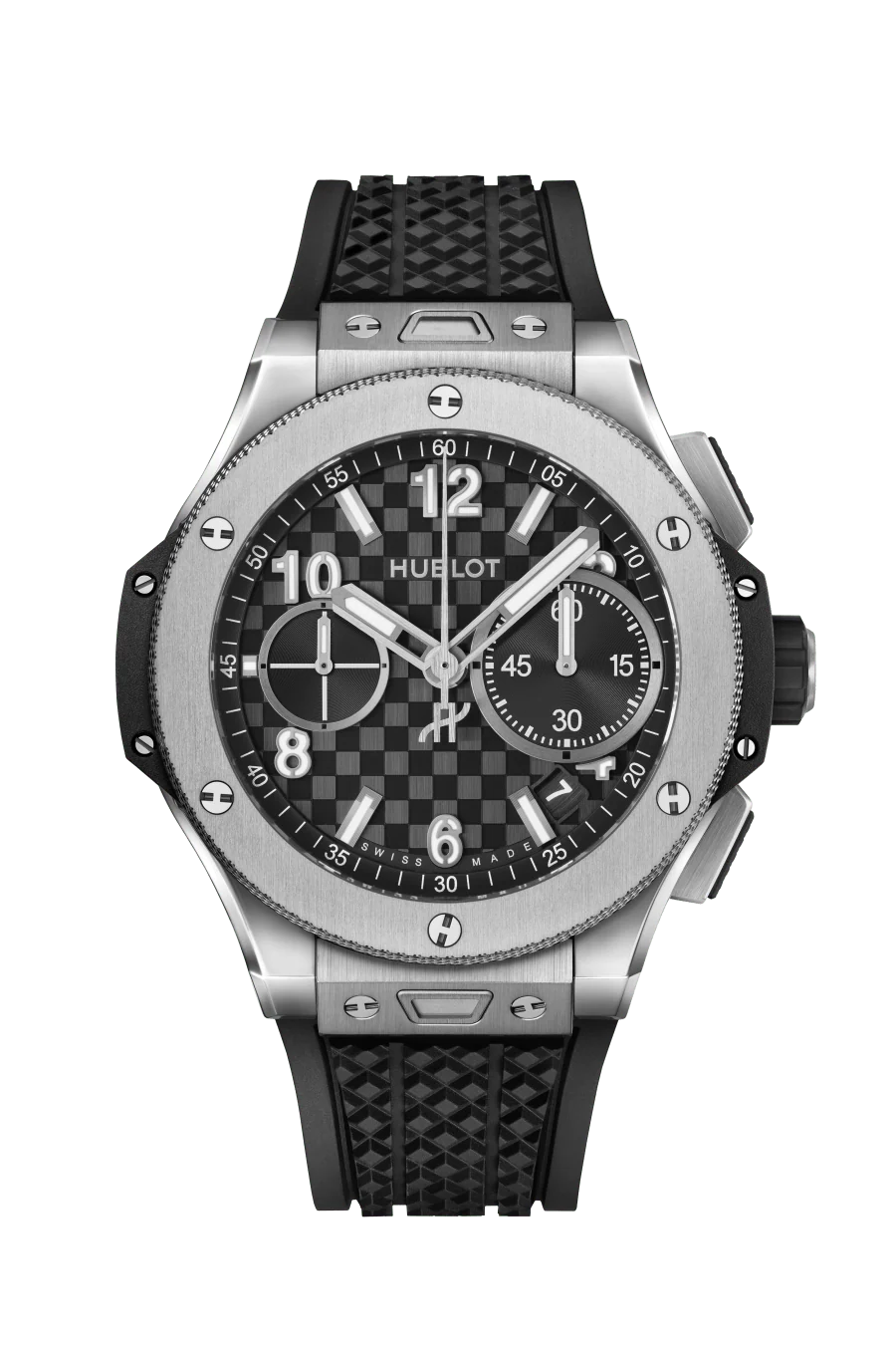 Big Bang Original Unico Titanium | 43mm, Titanium, Rubber, Black Dial