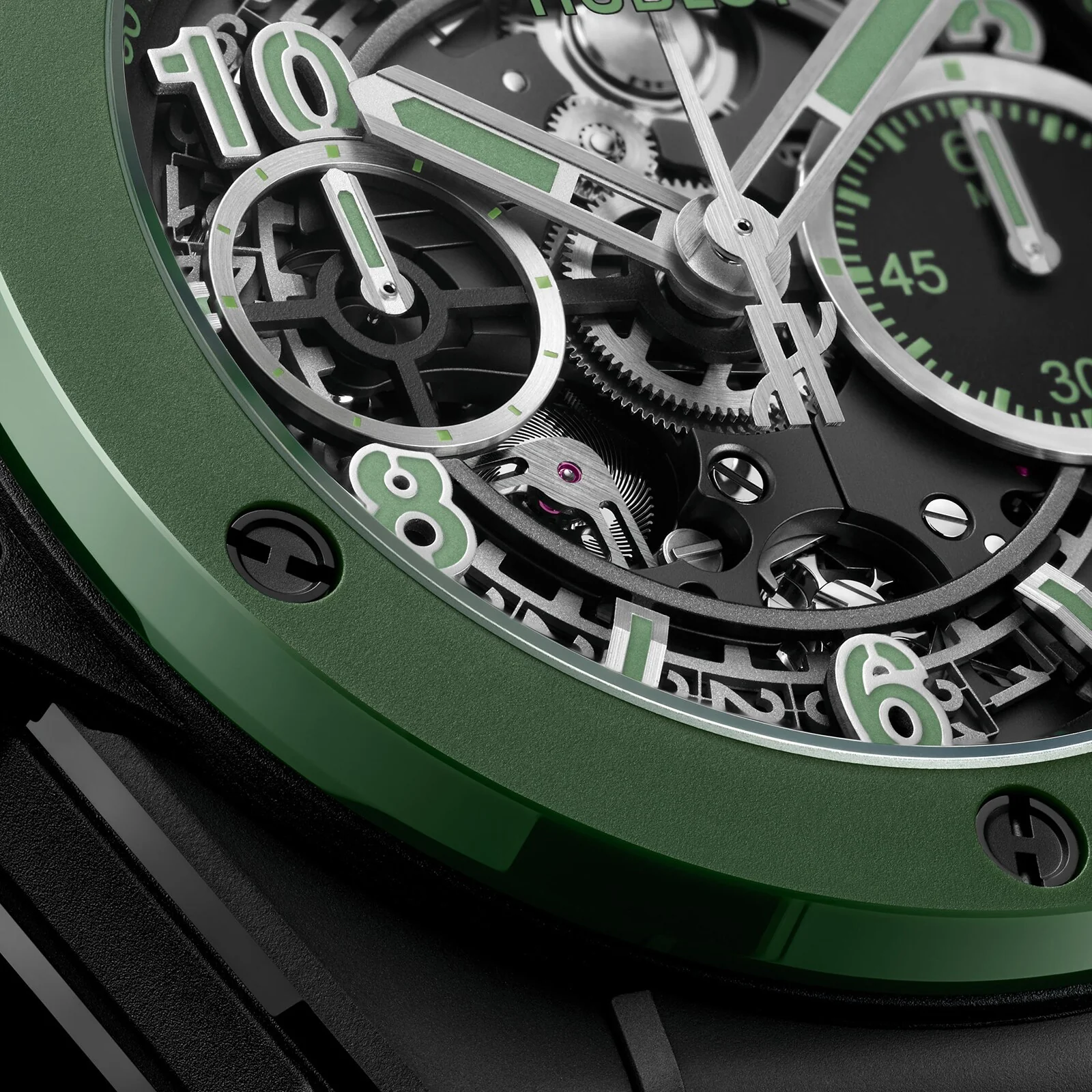 Big Bang Unico The Watches of Switzerland Group Exclusive | 42mm, Ceramic, Fabric, Black Dial - Image 3