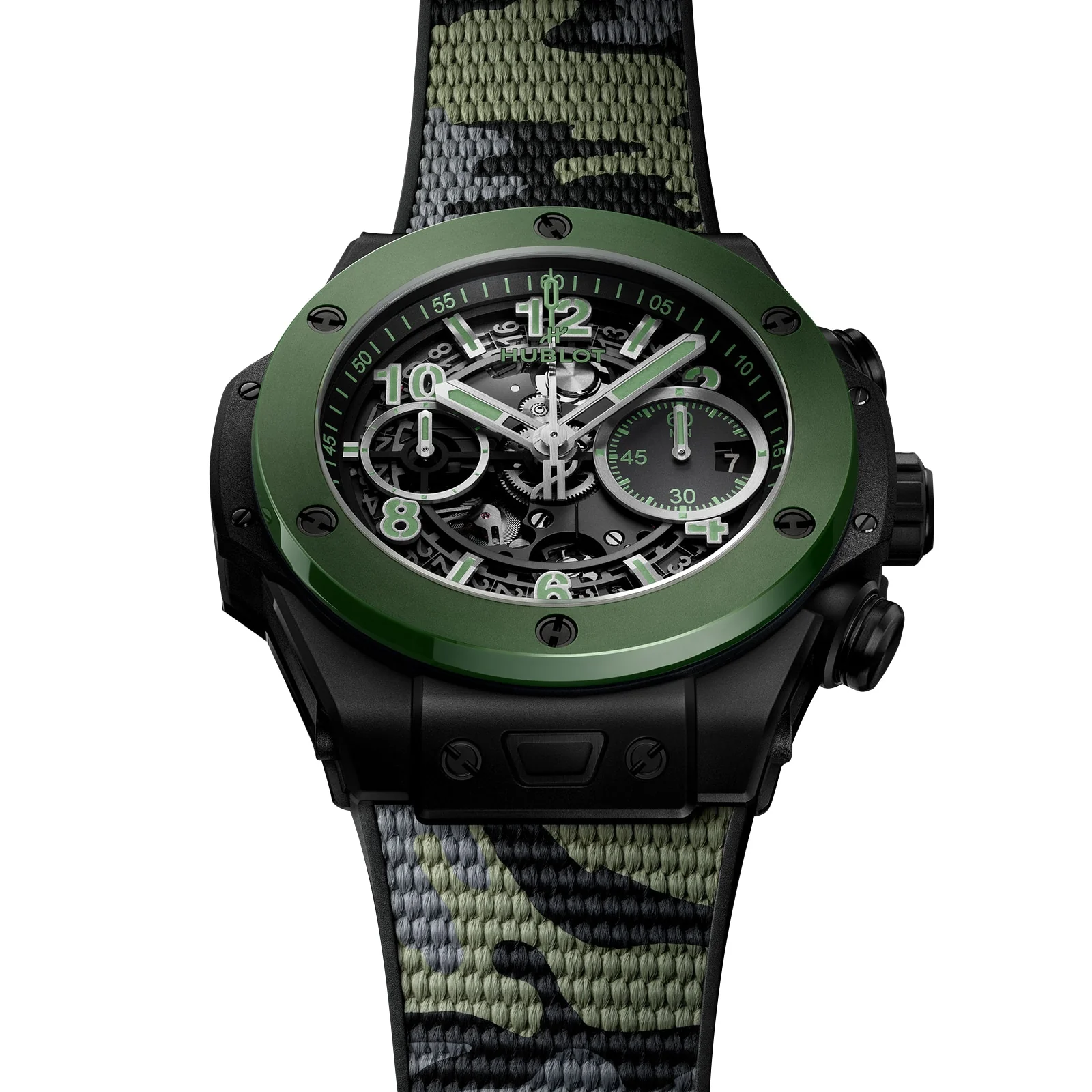 Big Bang Unico The Watches of Switzerland Group Exclusive | 42mm, Ceramic, Fabric, Black Dial - Image 6