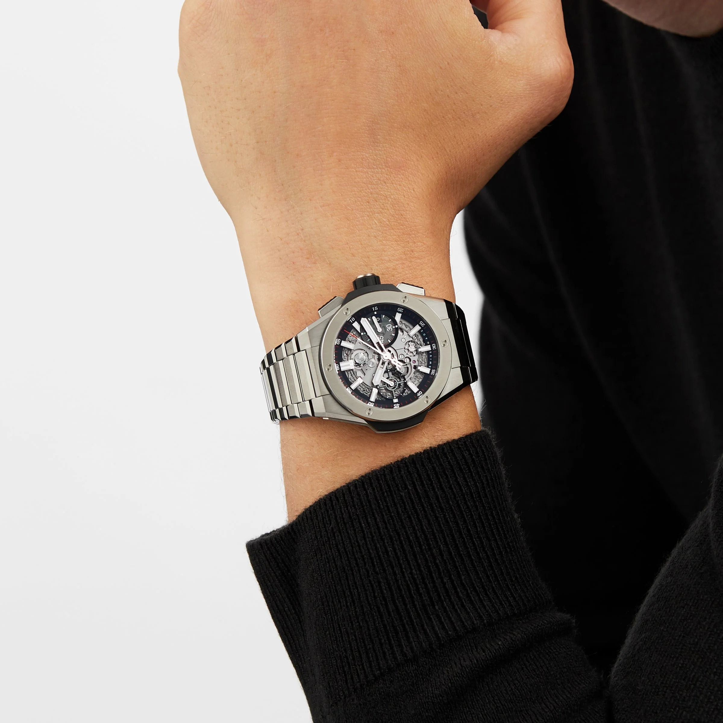 Big Bang Integrated Titanium | 42mm, Titanium, Black Dial - Image 8