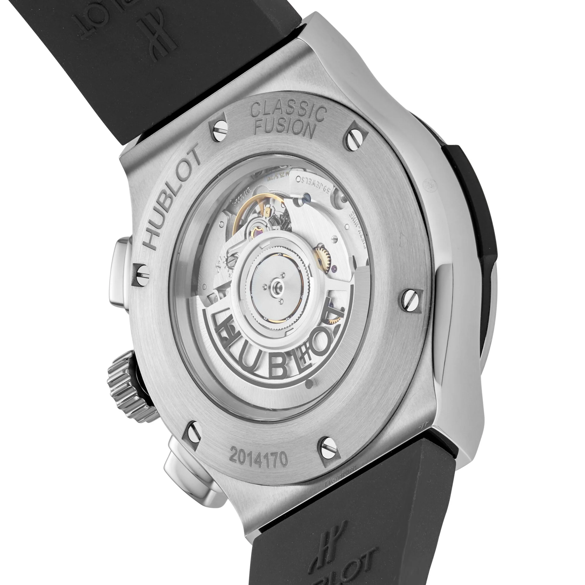 Classic Fusion Racing Grey Chronograph Titanium | 45mm, Titanium, Rubber, Grey Dial - Image 4