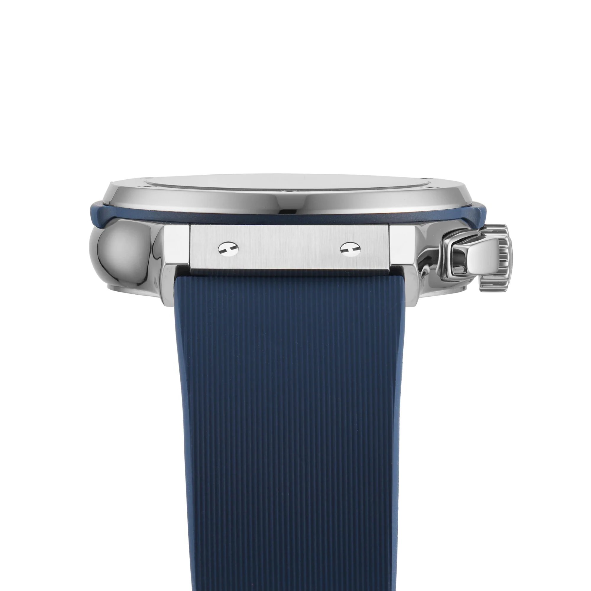 Classic Fusion Chronograph Titanium Blue | 45mm, Titanium, Rubber, Blue Dial - Image 5