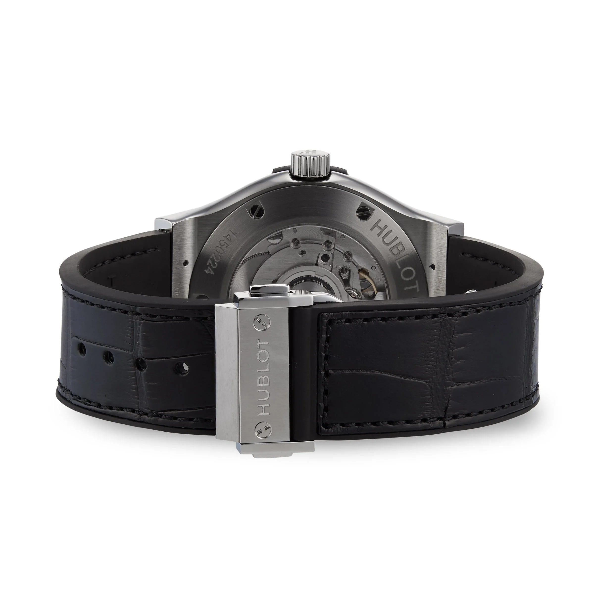 Classic Fusion Titanium | 42mm, Titanium, Alligator Leather, Black Dial - Image 3
