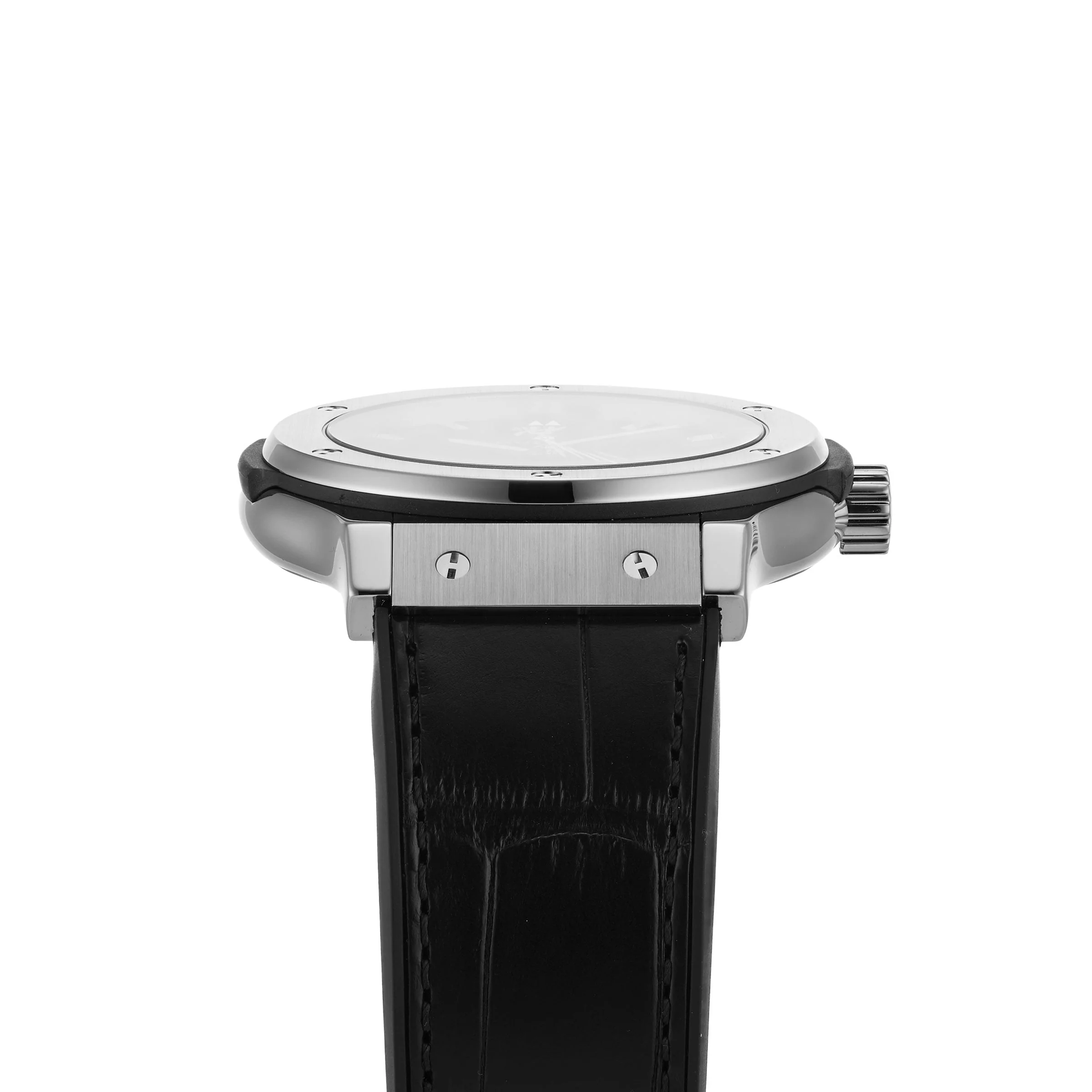 Classic Fusion Titanium | 42mm, Titanium, Alligator Leather, Black Dial - Image 5