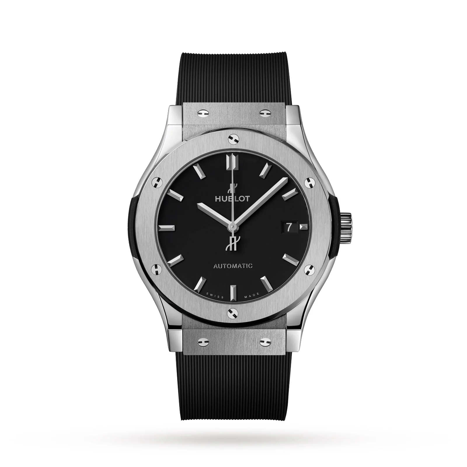 Classic Fusion Titanium | 42mm, Titanium, Rubber, Black Dial