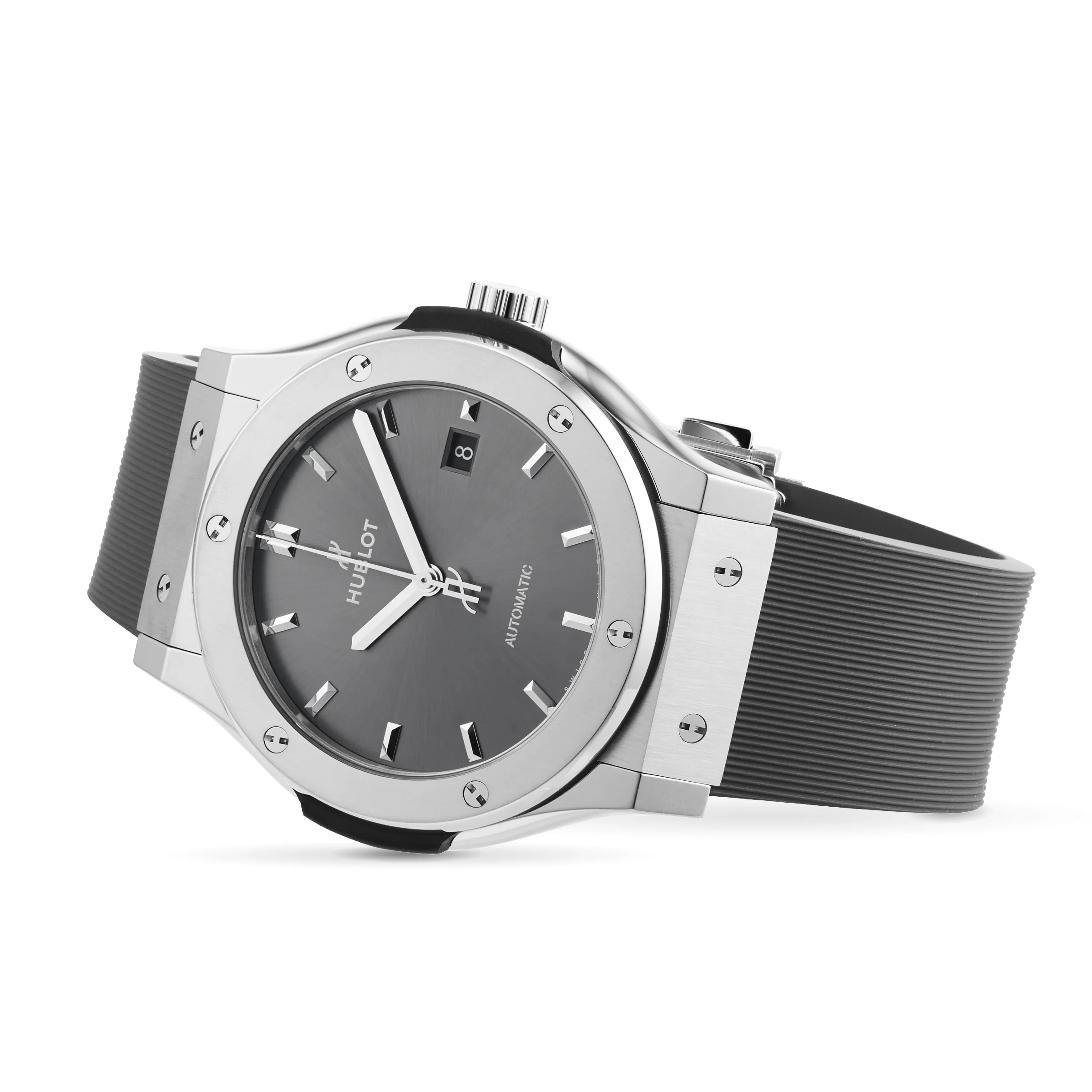 Classic Fusion Racing Grey Titanium | 42mm, Titanium, Rubber, Grey Dial - Image 3