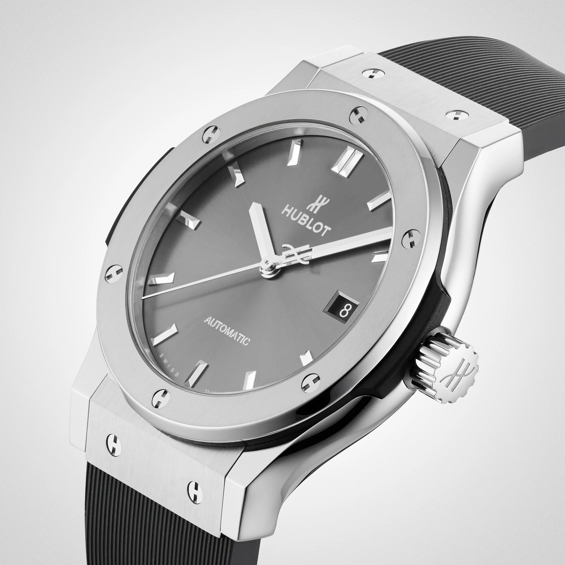 Classic Fusion Racing Grey Titanium | 42mm, Titanium, Rubber, Grey Dial - Image 7