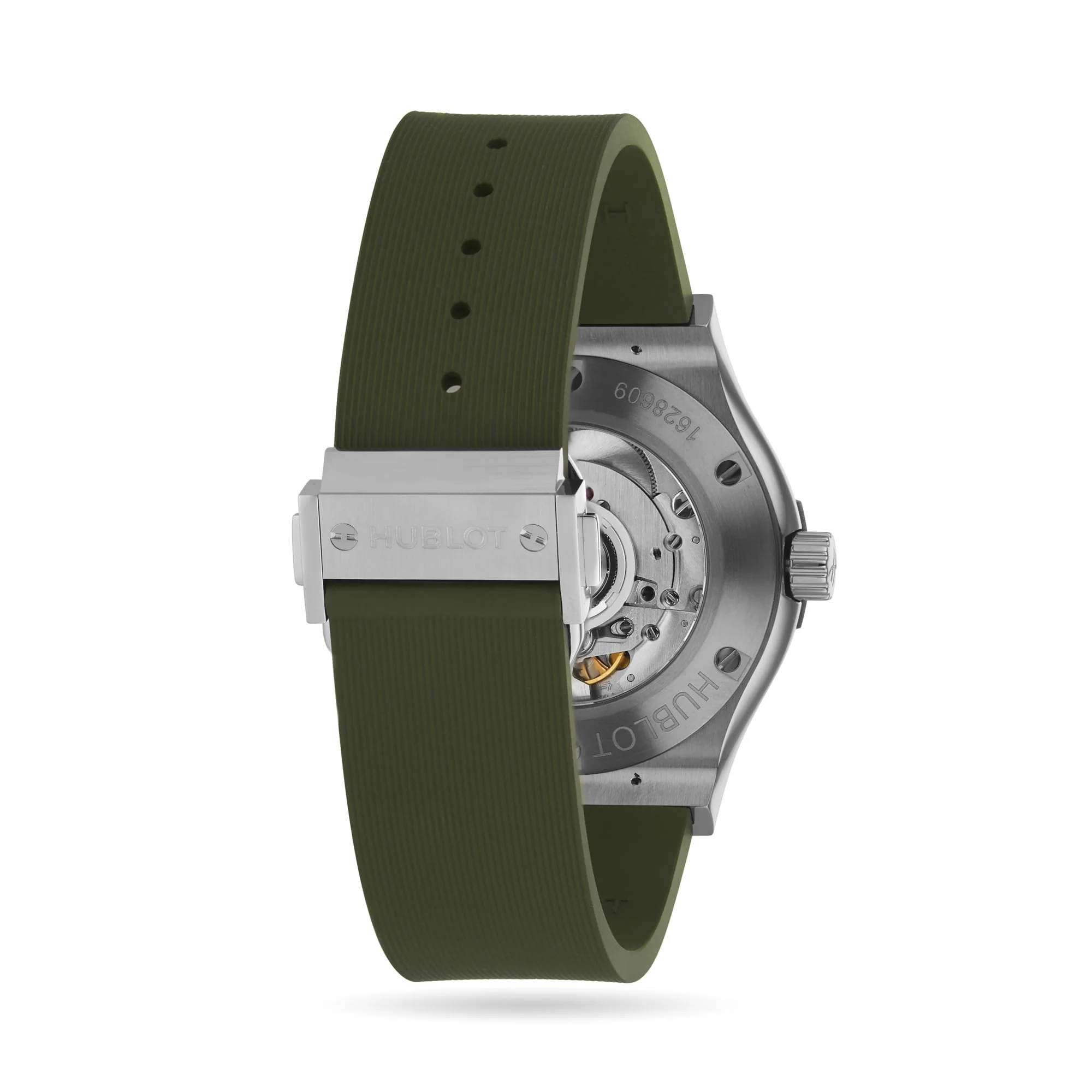 Classic Fusion Titanium Green | 42mm, Titanium, Rubber, Diamond Green Dial - Image 7