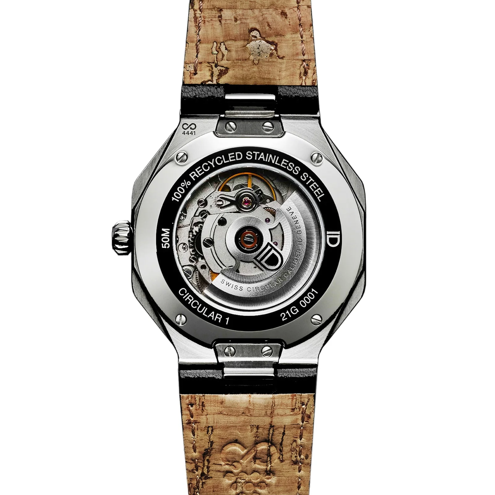 Circular 1 - Mineral Black | 41mm, Steel, non-leather, Black Dial - Image 2