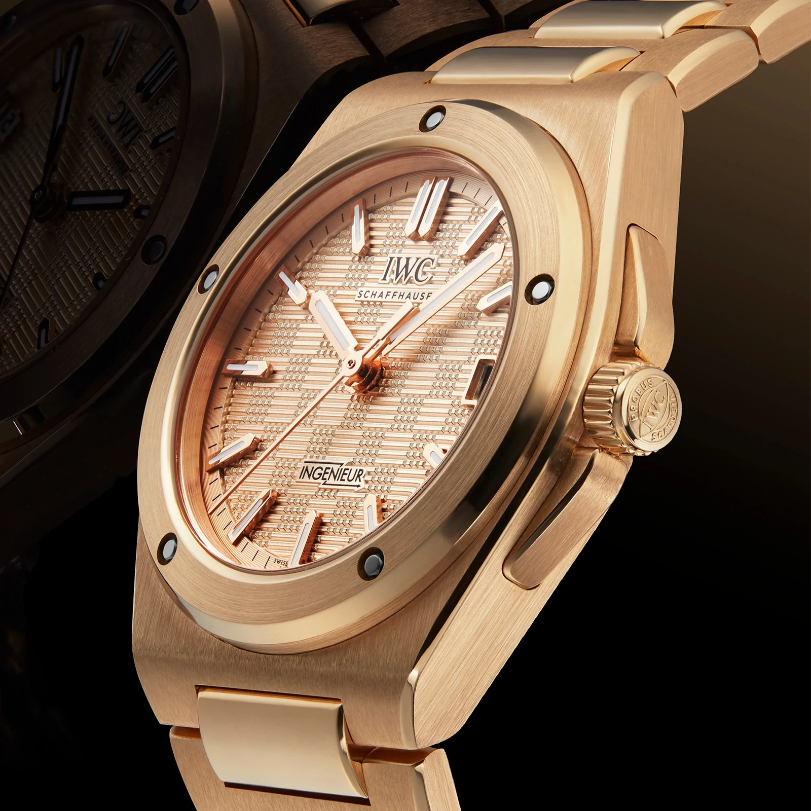 Ingenieur Automatic 35 | 35mm, 18K Rose Gold, Gold Dial - Image 6