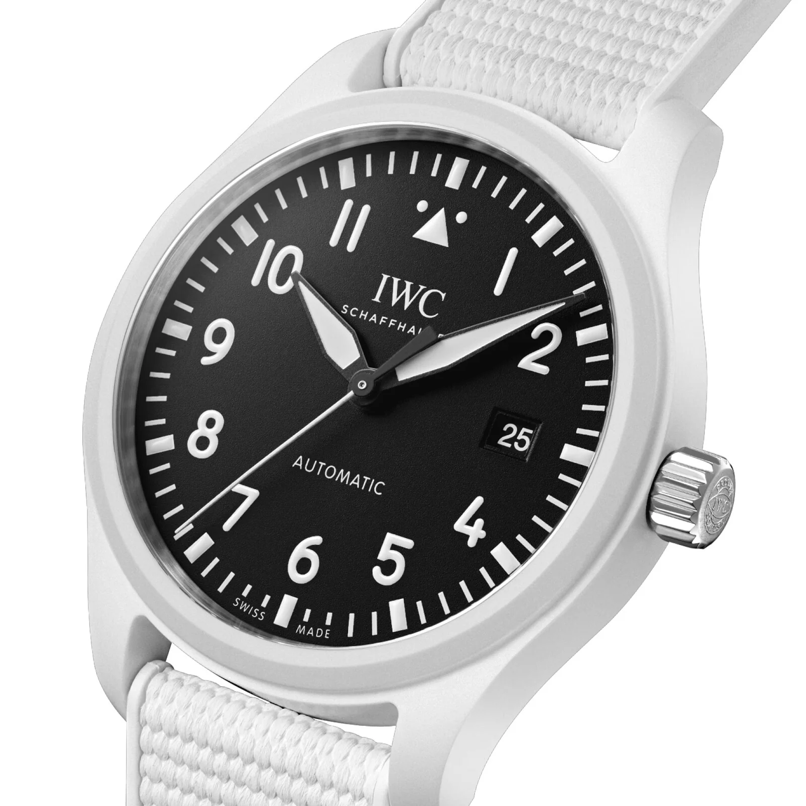 Pilot's Watch Automatic 41 Top Gun Lake Tahoe | 41mm, Ceramic, Rubber, Black Dial - Image 3