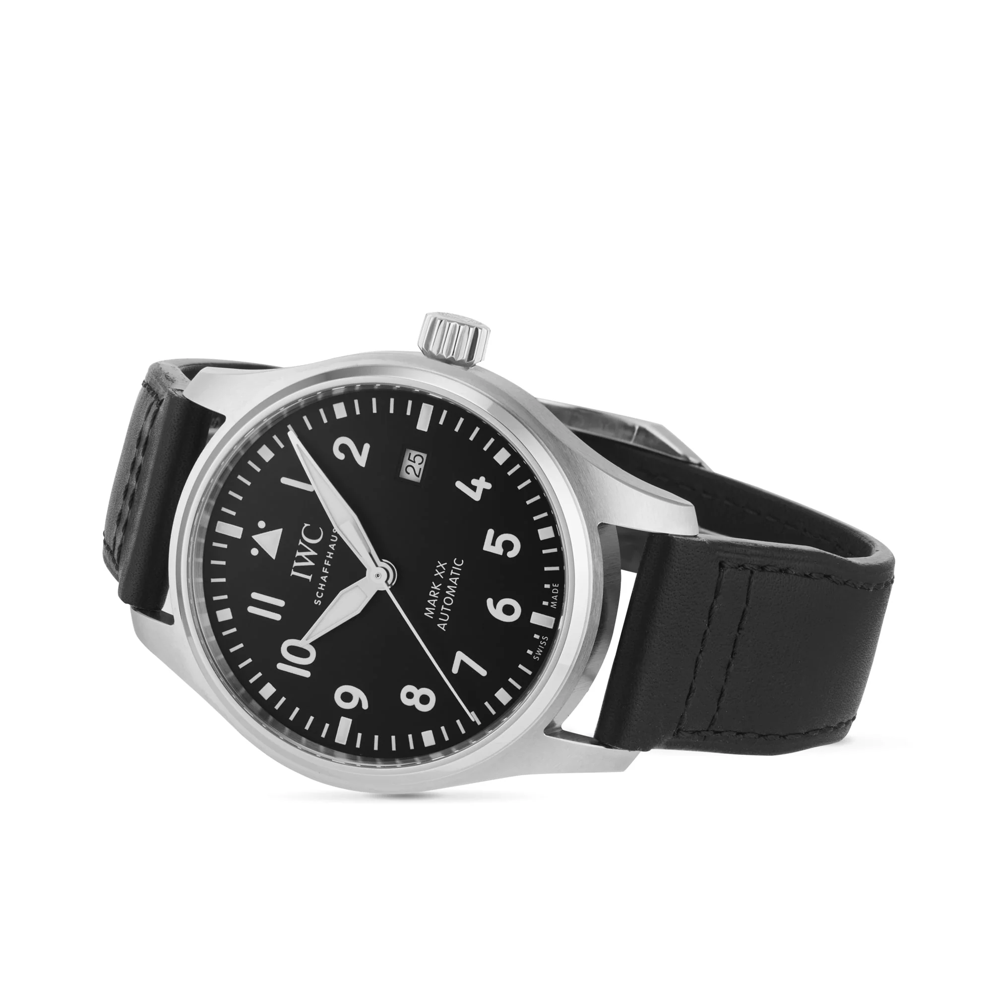 Pilot's Watch Mark XX | 40mm, Steel, Leather, Black Dial - Image 3