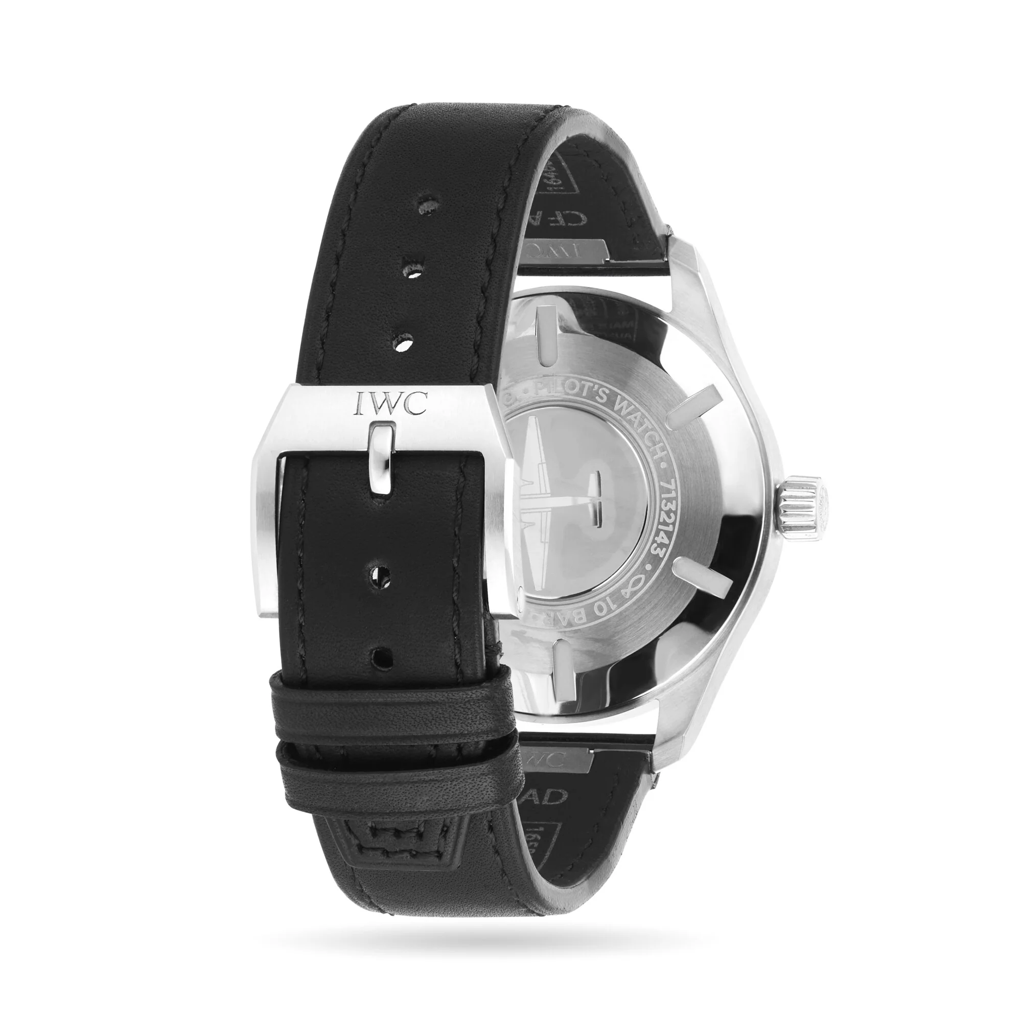 Pilot's Watch Mark XX | 40mm, Steel, Leather, Black Dial - Image 4