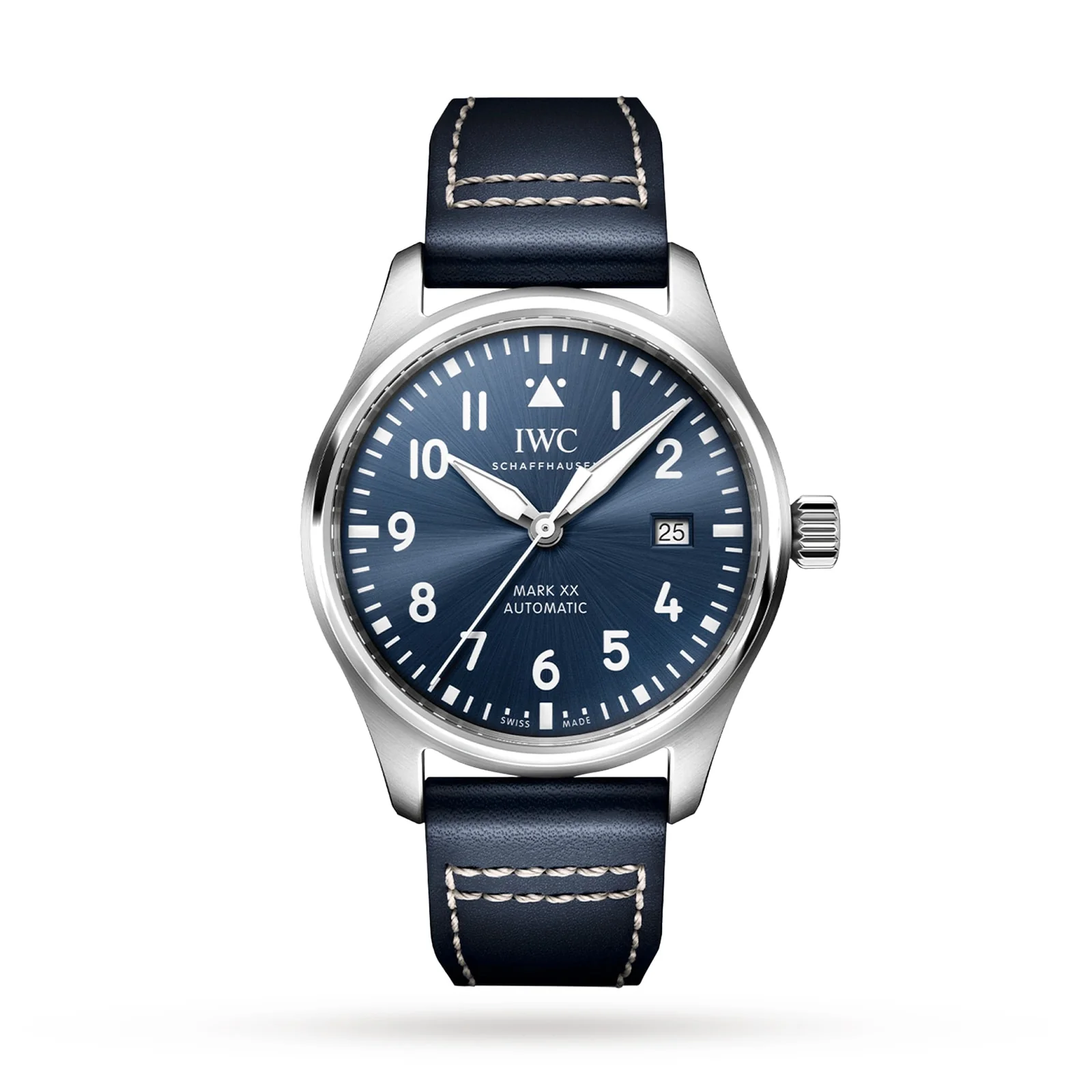 Pilot's Watch Mark XX | 40mm, Steel, Leather, Blue Dial
