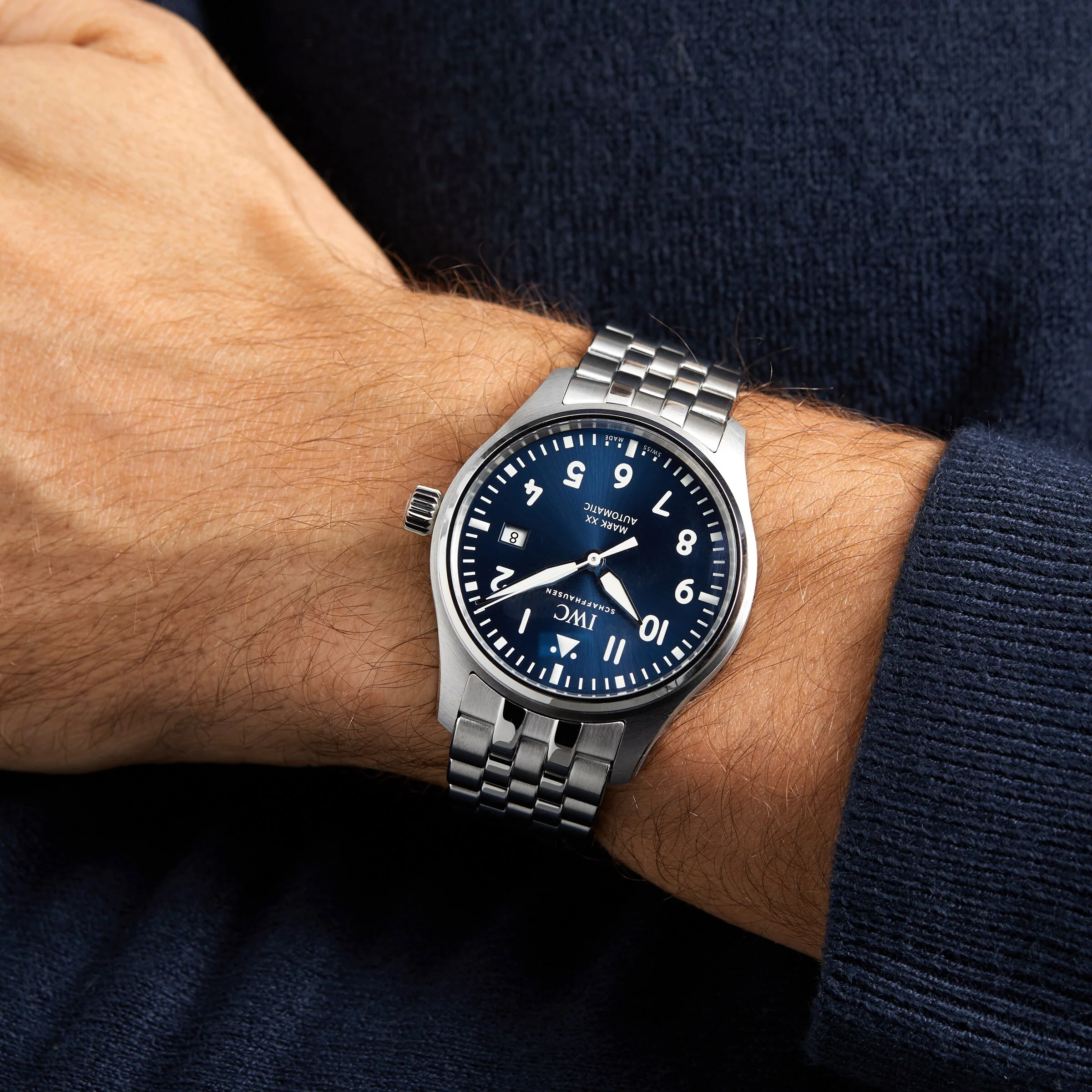 Pilot's Watch Mark XX | 40mm, Steel, Blue Dial - Image 8