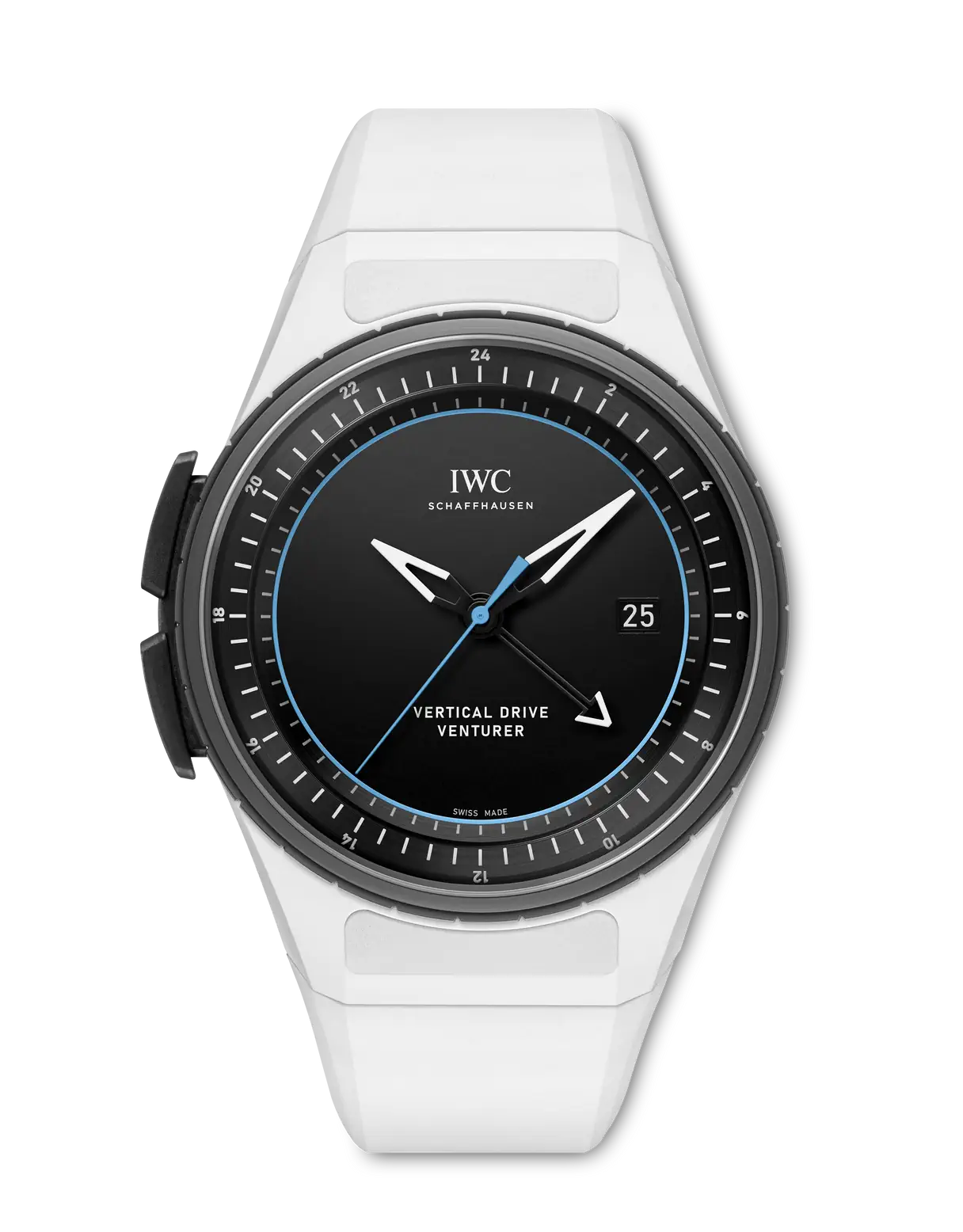 Pilot Venturer Vertical Drive | 44mm, Ceramic, Rubber, Black Dial