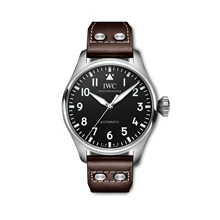 Big Pilot's Watch 43 | 43mm, Steel, Leather, Black Dial - Image 4