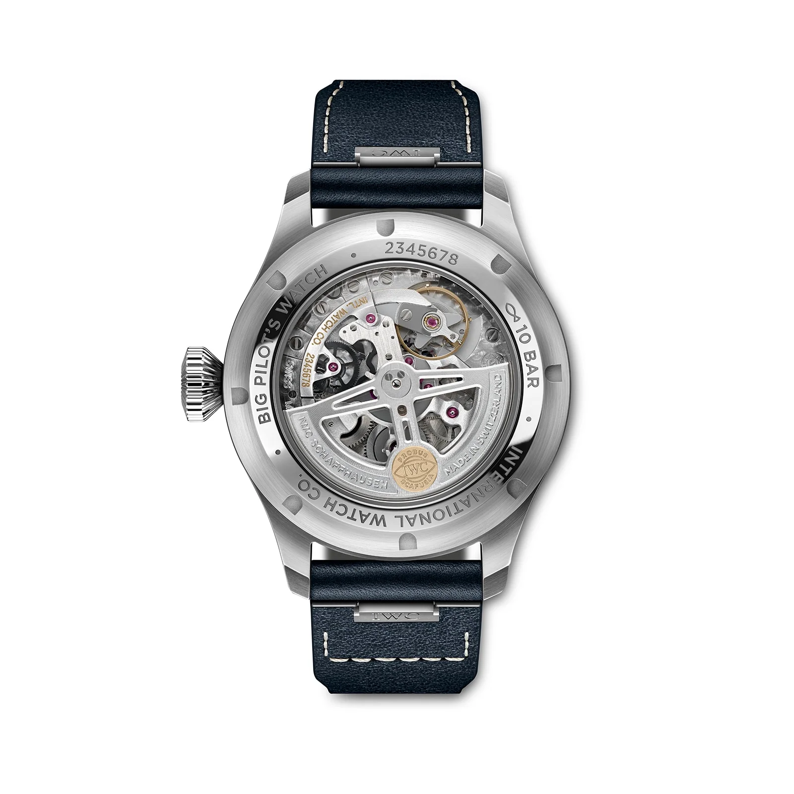 Big Pilot's Watch 43 | 43mm, Steel, Leather, Blue Dial - Image 2