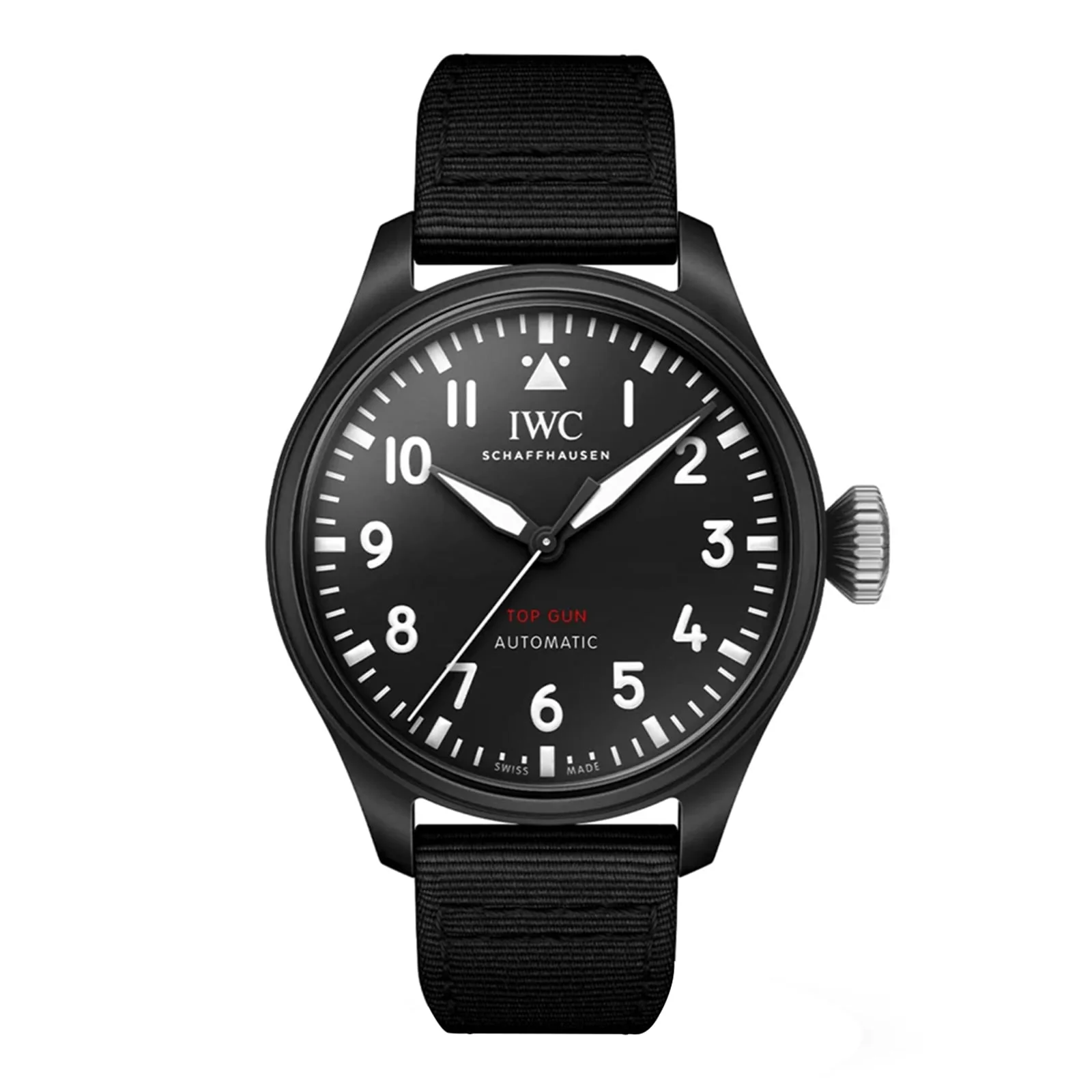 Big Pilot's Watch 43 Top Gun | 44mm, Ceramic, CANVAS, Black Dial