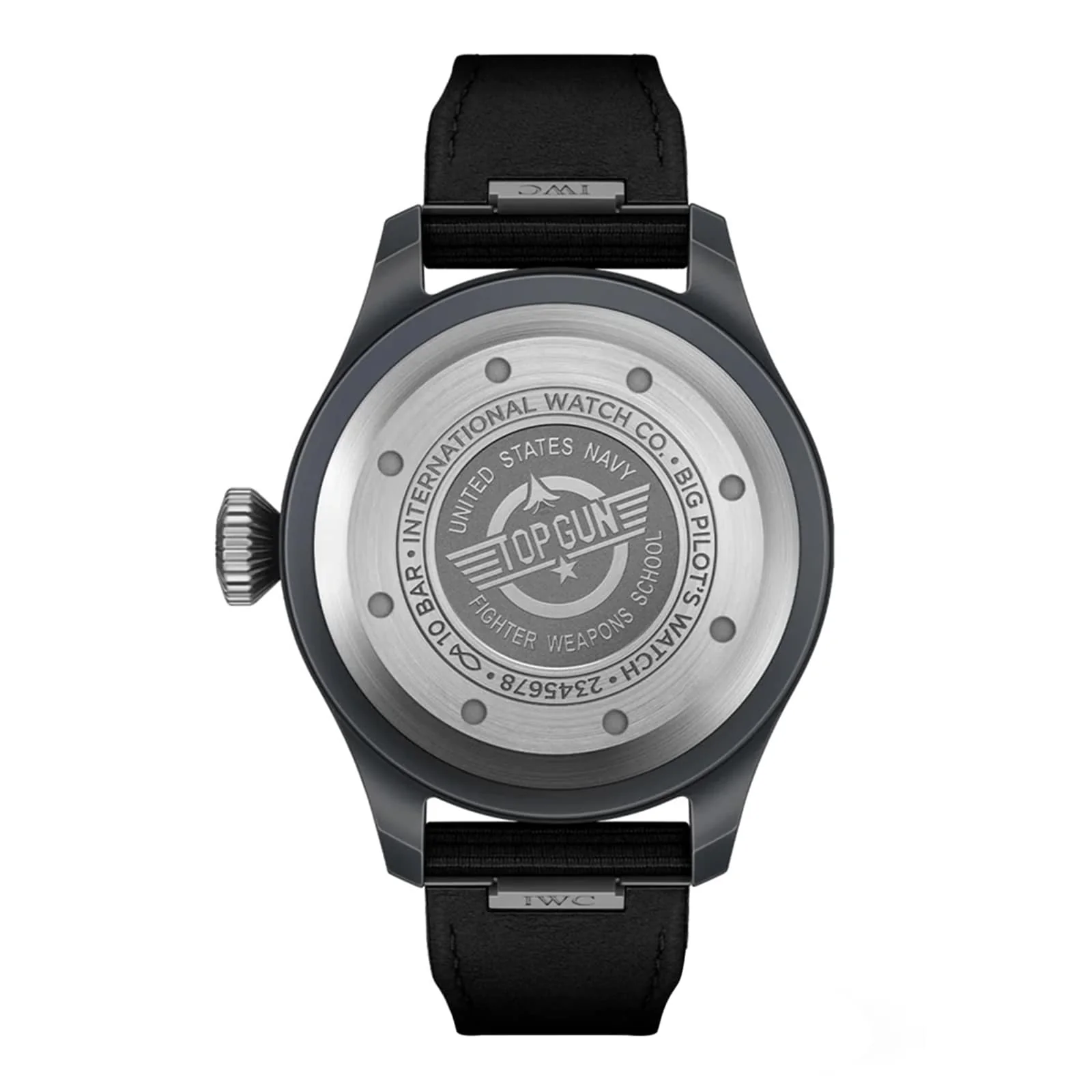 Big Pilot's Watch 43 Top Gun | 44mm, Ceramic, CANVAS, Black Dial - Image 3