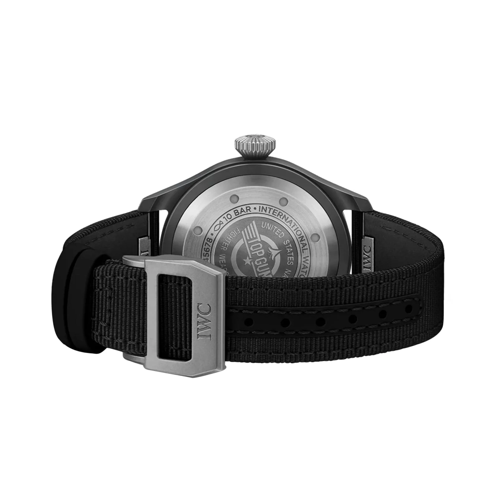 Big Pilot's Watch 43 Top Gun | 44mm, Ceramic, CANVAS, Black Dial - Image 4