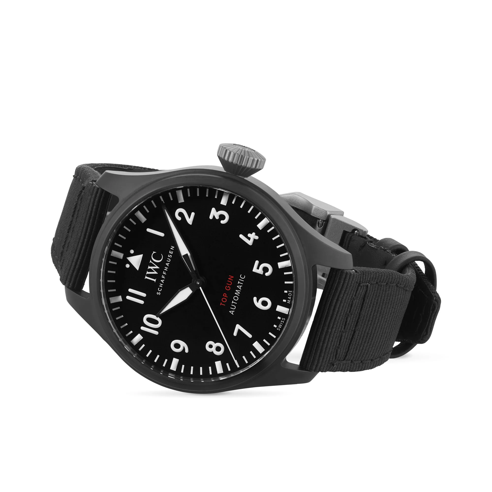 Big Pilot's Watch 43 Top Gun | 44mm, Ceramic, CANVAS, Black Dial - Image 5