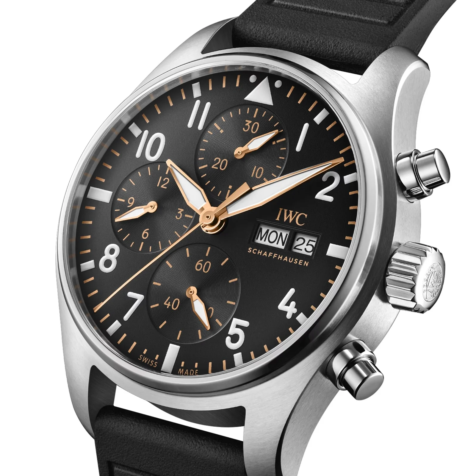 Pilot’s Watch Chronograph 41 APXGP | 41mm, Steel, Rubber, Black Dial - Image 3