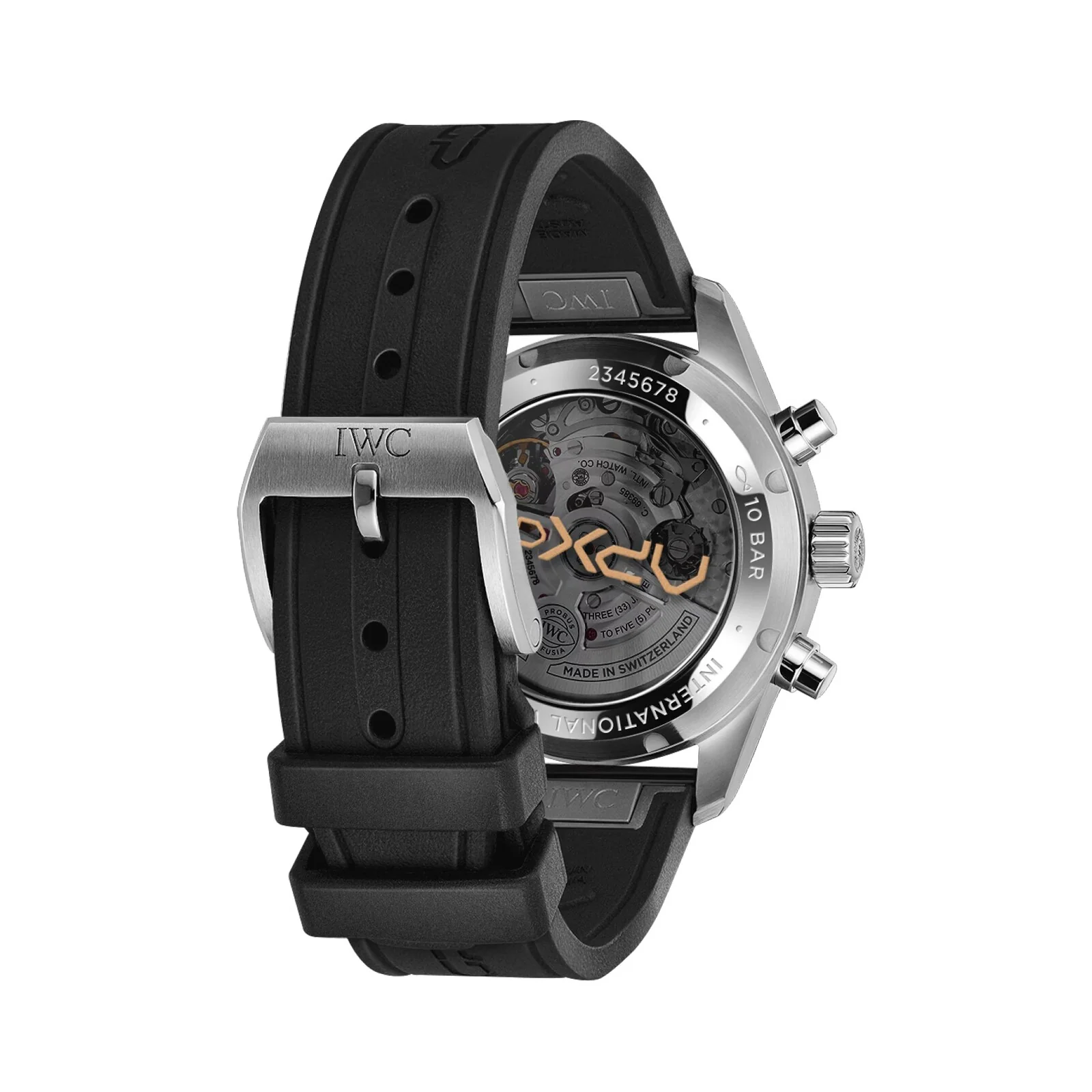 Pilot’s Watch Chronograph 41 APXGP | 41mm, Steel, Rubber, Black Dial - Image 4