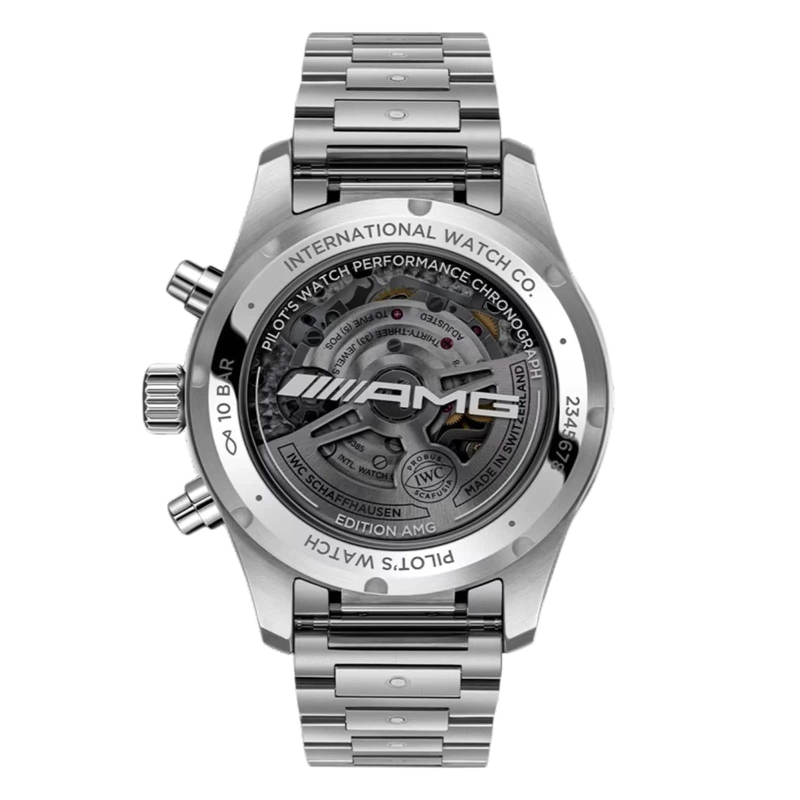 Pilot's Watch Performance Chronograph 41 AMG | 41mm, Titanium, Black Dial - Image 2