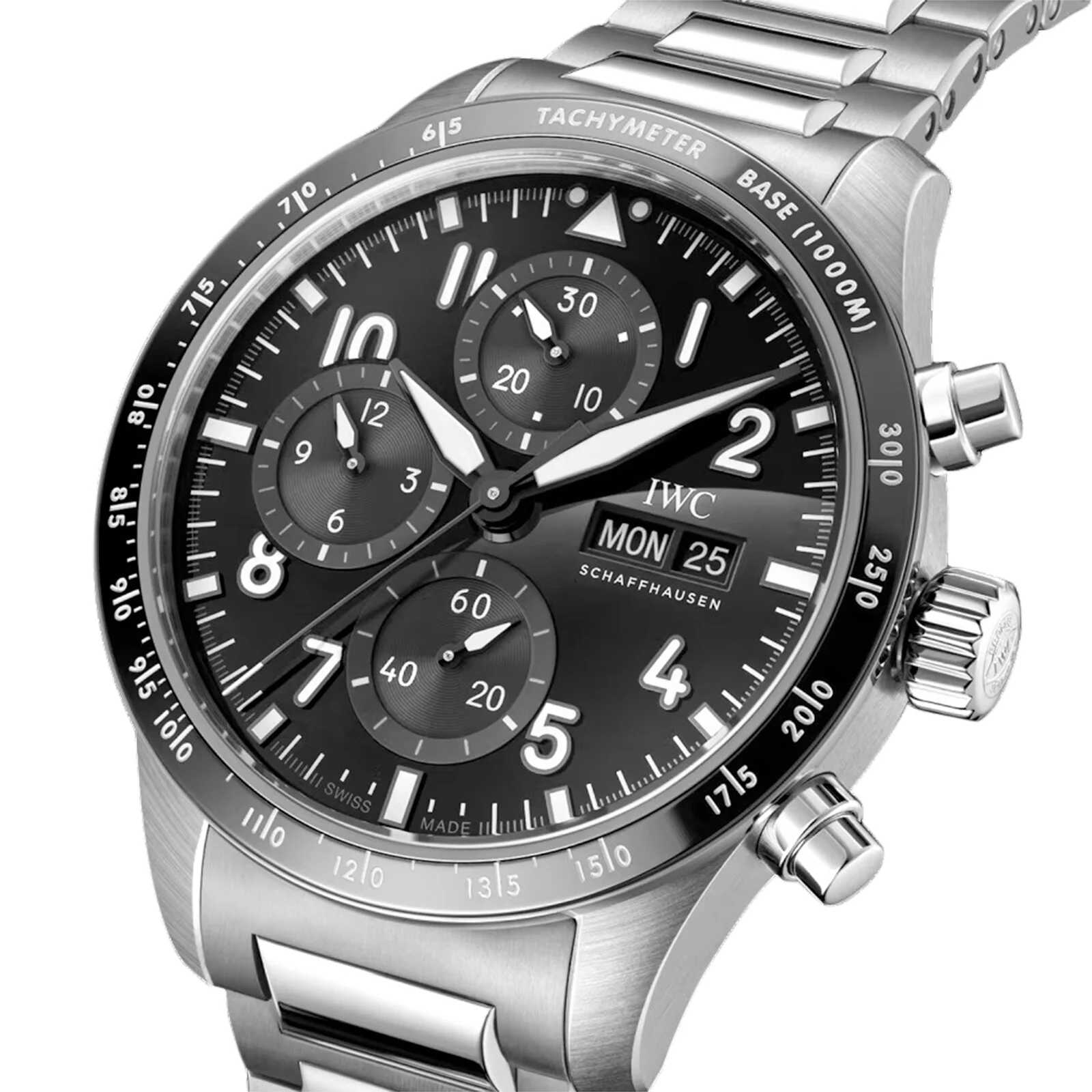 Pilot's Watch Performance Chronograph 41 AMG | 41mm, Titanium, Black Dial - Image 3