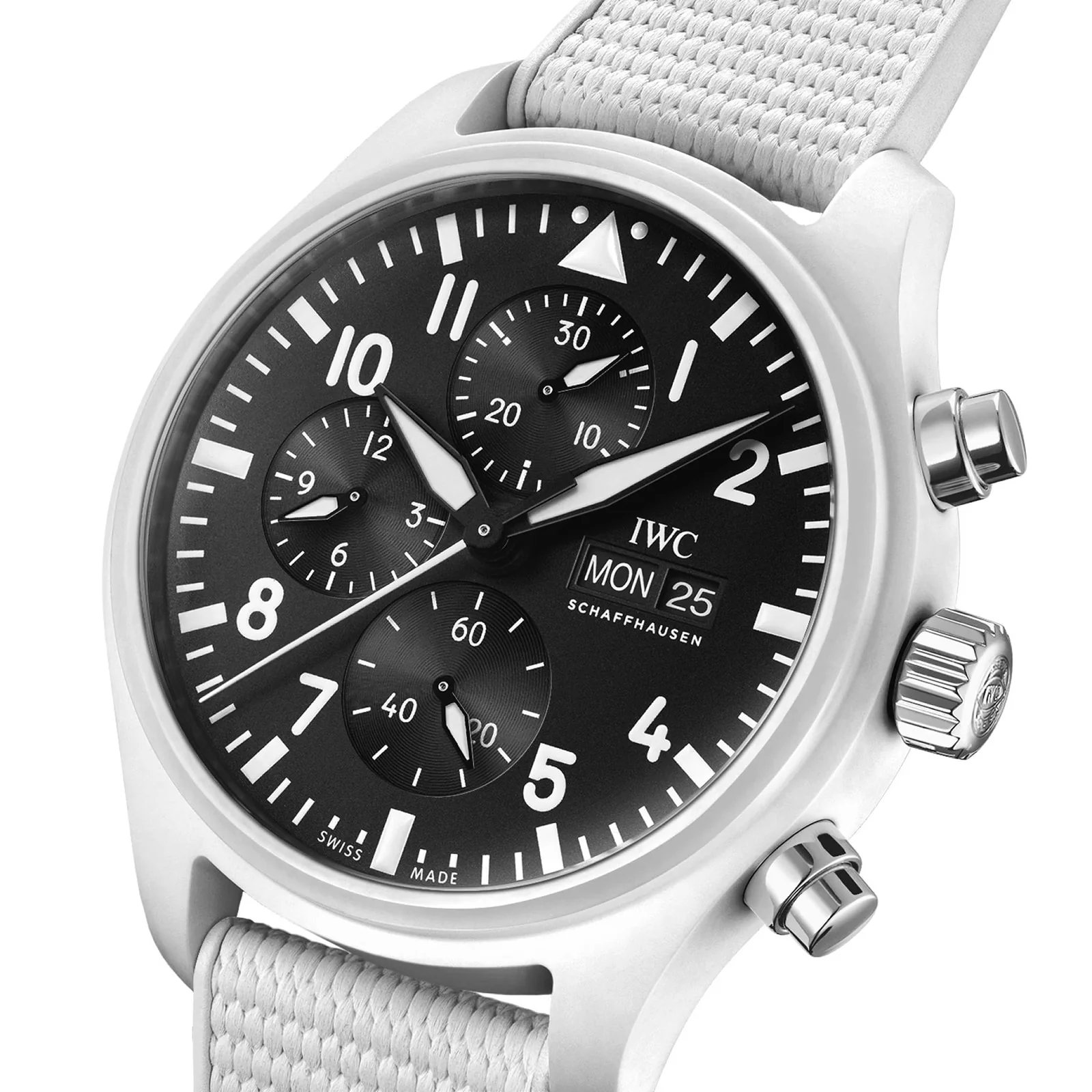 Pilot’s Watch Chronograph TOP GUN Edition "Lake Tahoe" | 44.5mm, Ceramic, Rubber, Black Dial - Image 2