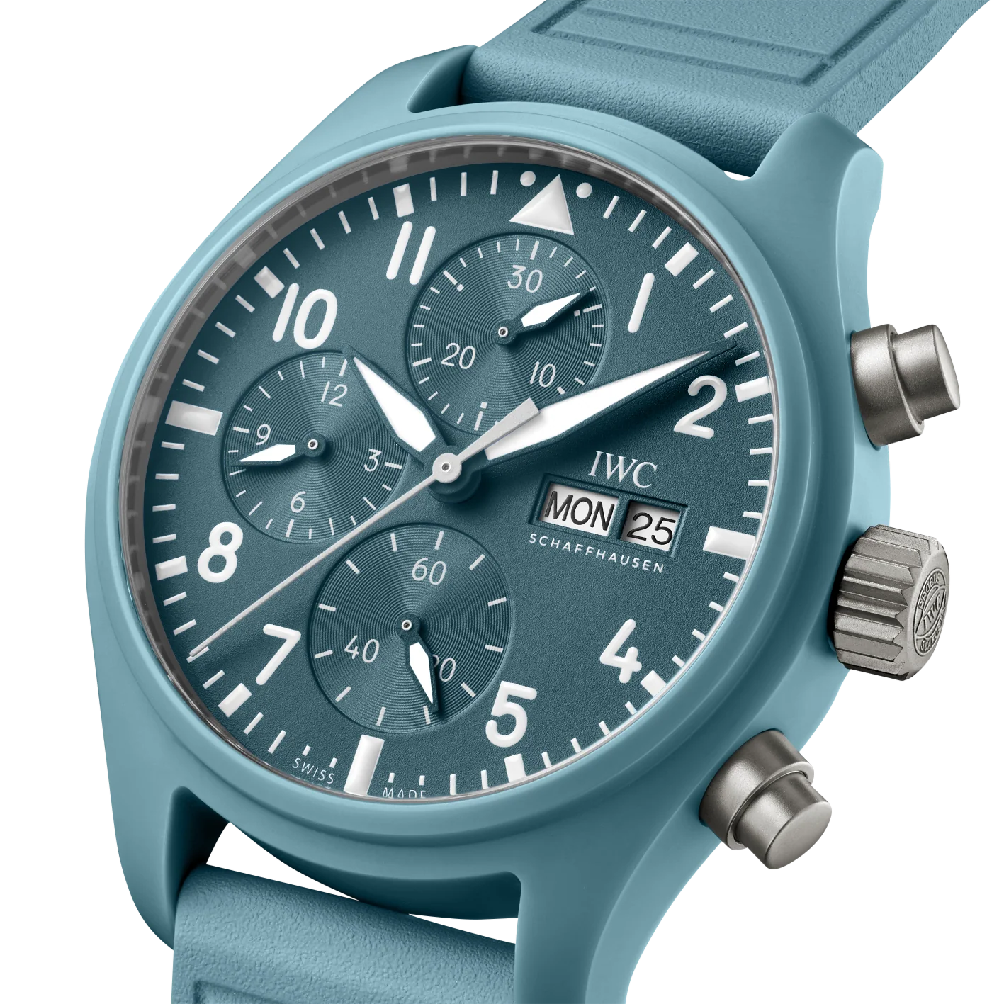 Pilot Chronograph 41 Top Gun Miramar Edition | 41mm, Ceramic, Fabric, Blue Dial - Image 2