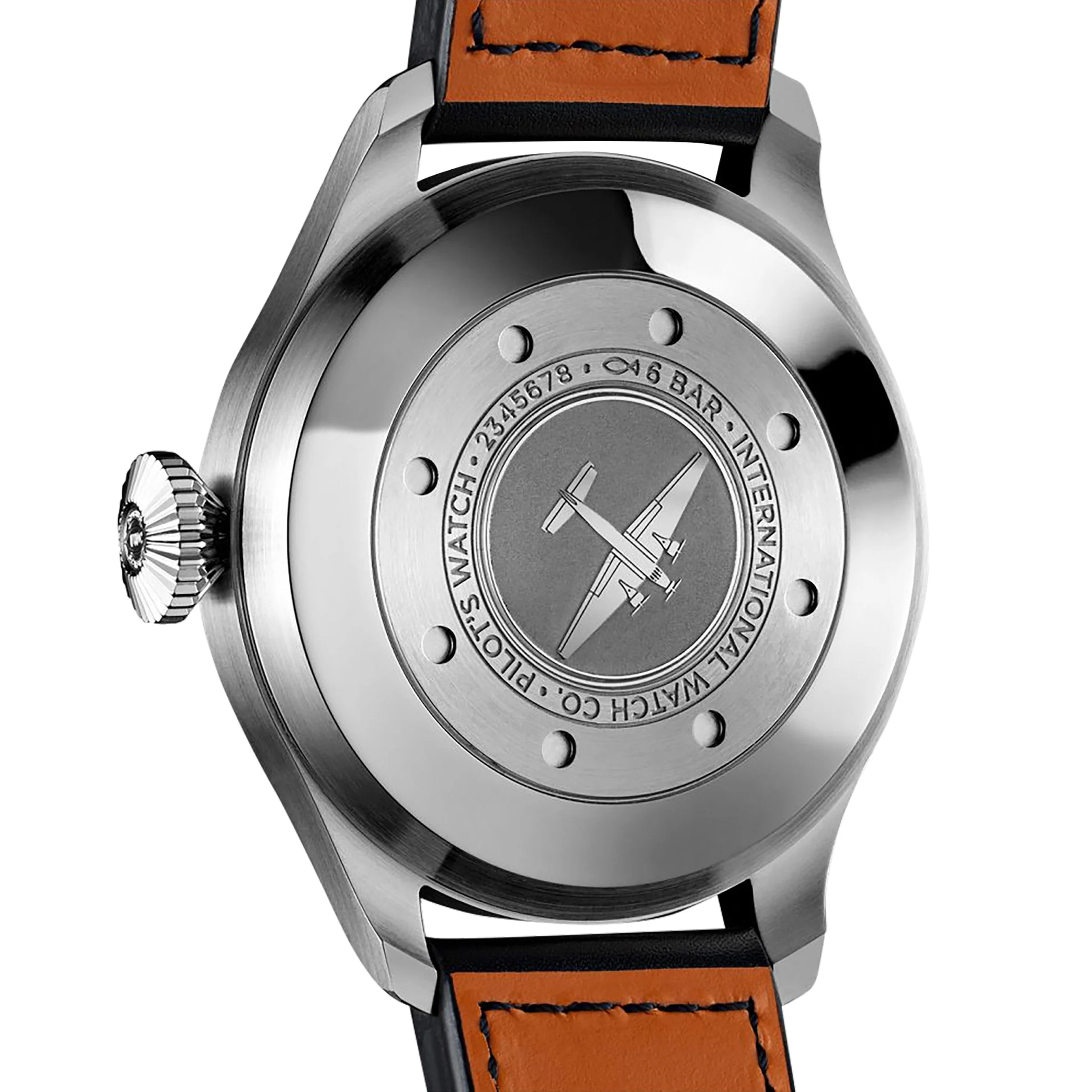 Big Pilot's Watch | 46.5mm, Steel, Leather, Black Dial - Image 2