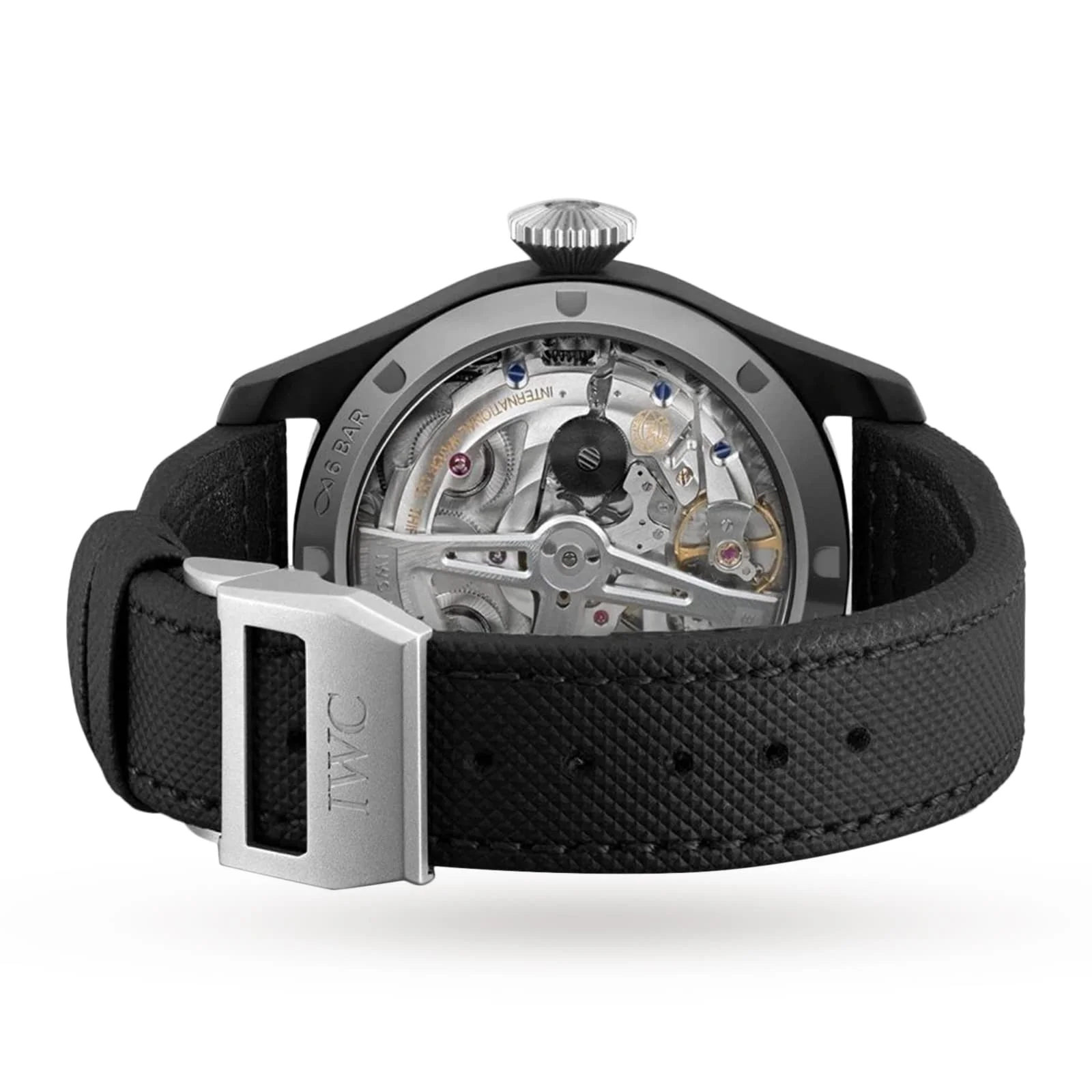 Big Pilot's Watch Perpetual Calendar Edition "Rodeo Drive" | 46.5mm, Ceramic & Titanium, Leather, Blue Dial - Image 4