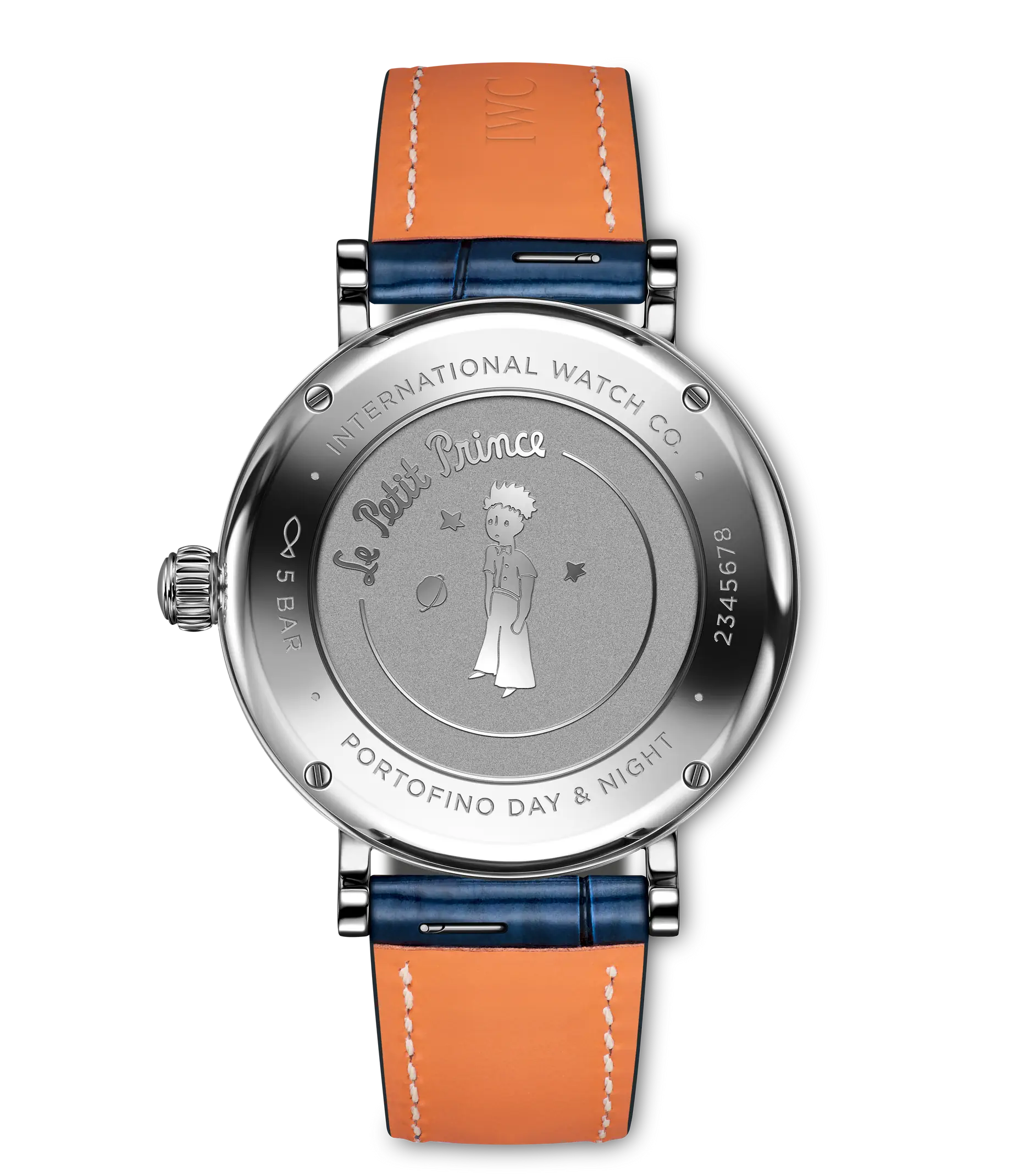 Portofino Automatic Day & Night 34 Le Petit Prince | 34mm, Steel, Leather, Blue Dial - Image 2